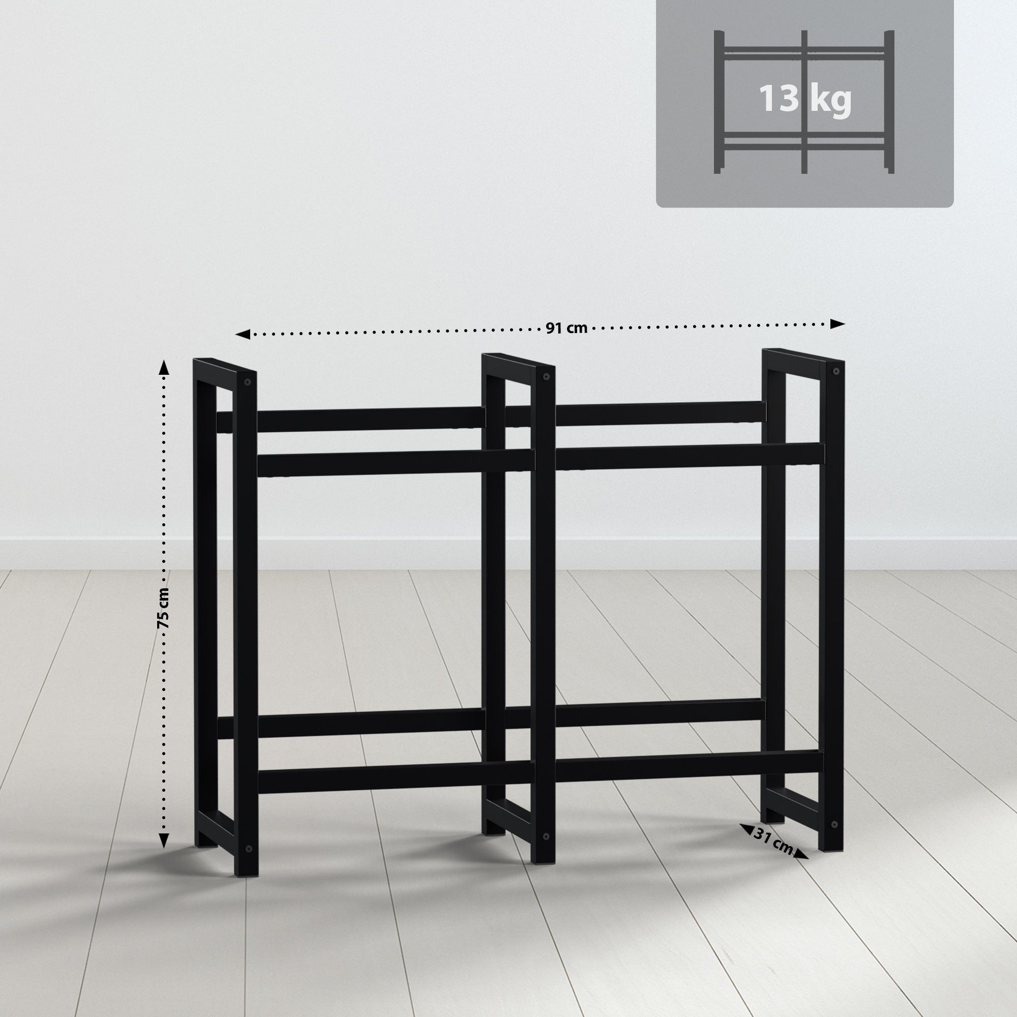 CLP Standregal Stack, Getränkekistenständer aus stabilem günstig online kaufen