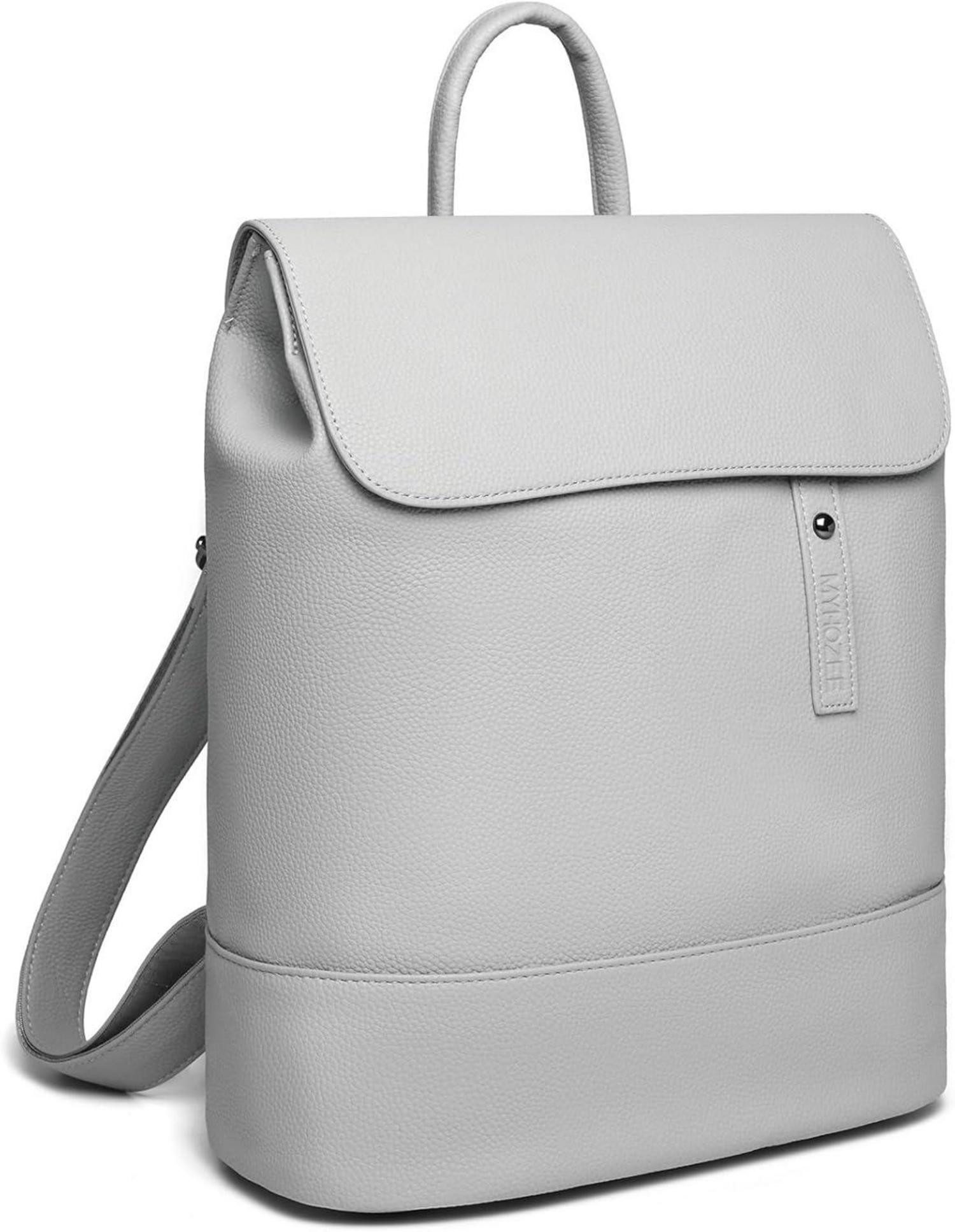 LuxusKollektion Cityrucksack Damen Rucksack Cityrucksack PU Leder Anti Diebstahl 14 Zoll Laptopfach