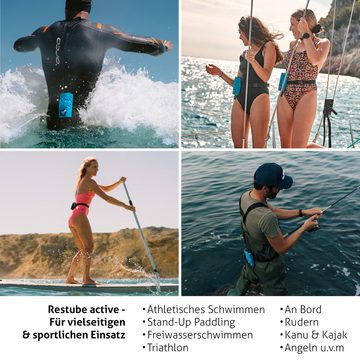 Restube Wasser-Airbag Active, aufblasbare Schwimmboje für Schwimmen, Kayak & SUP, wiederverwendbar