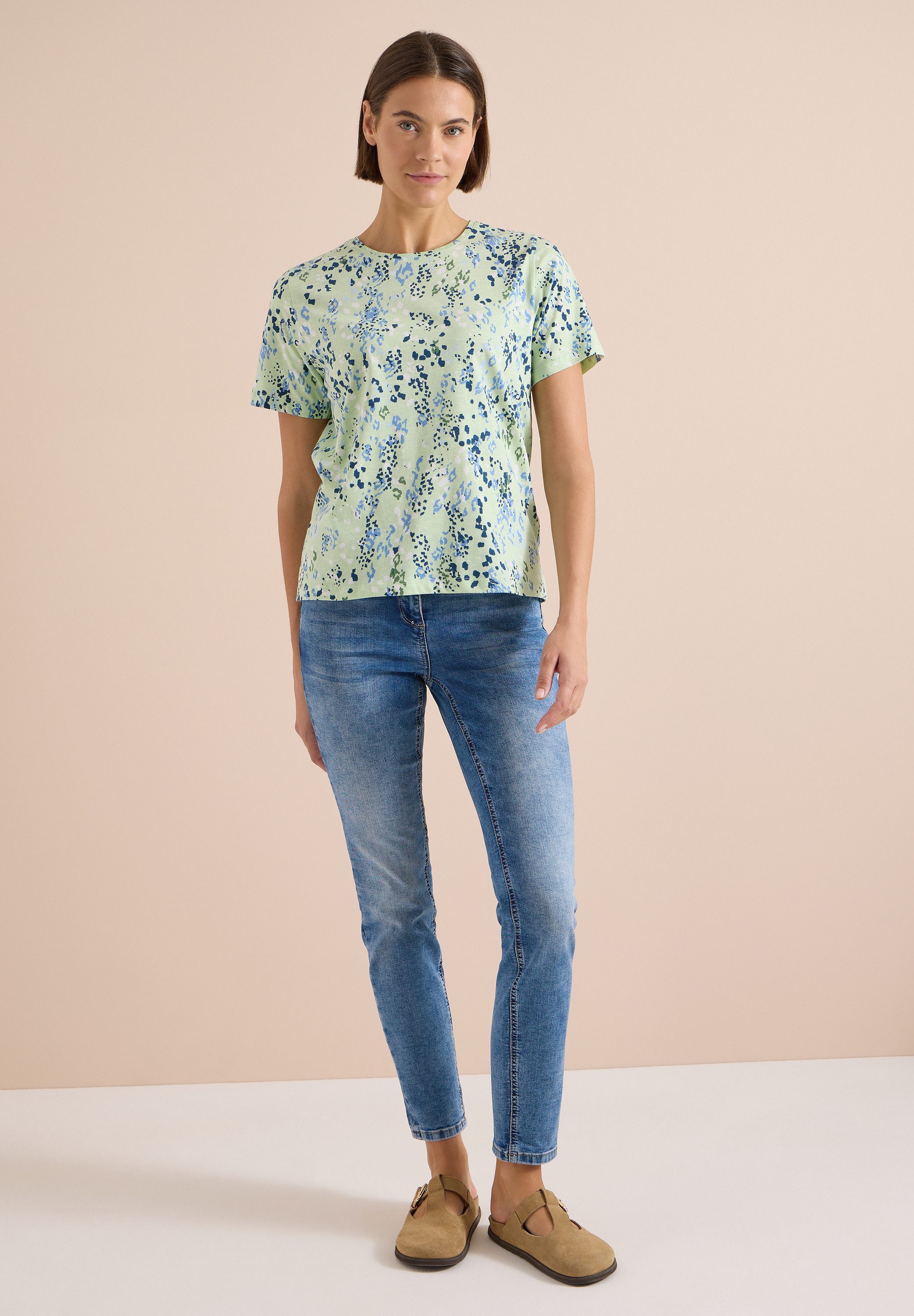 CECIL T-Shirt aus reiner Baumwolle