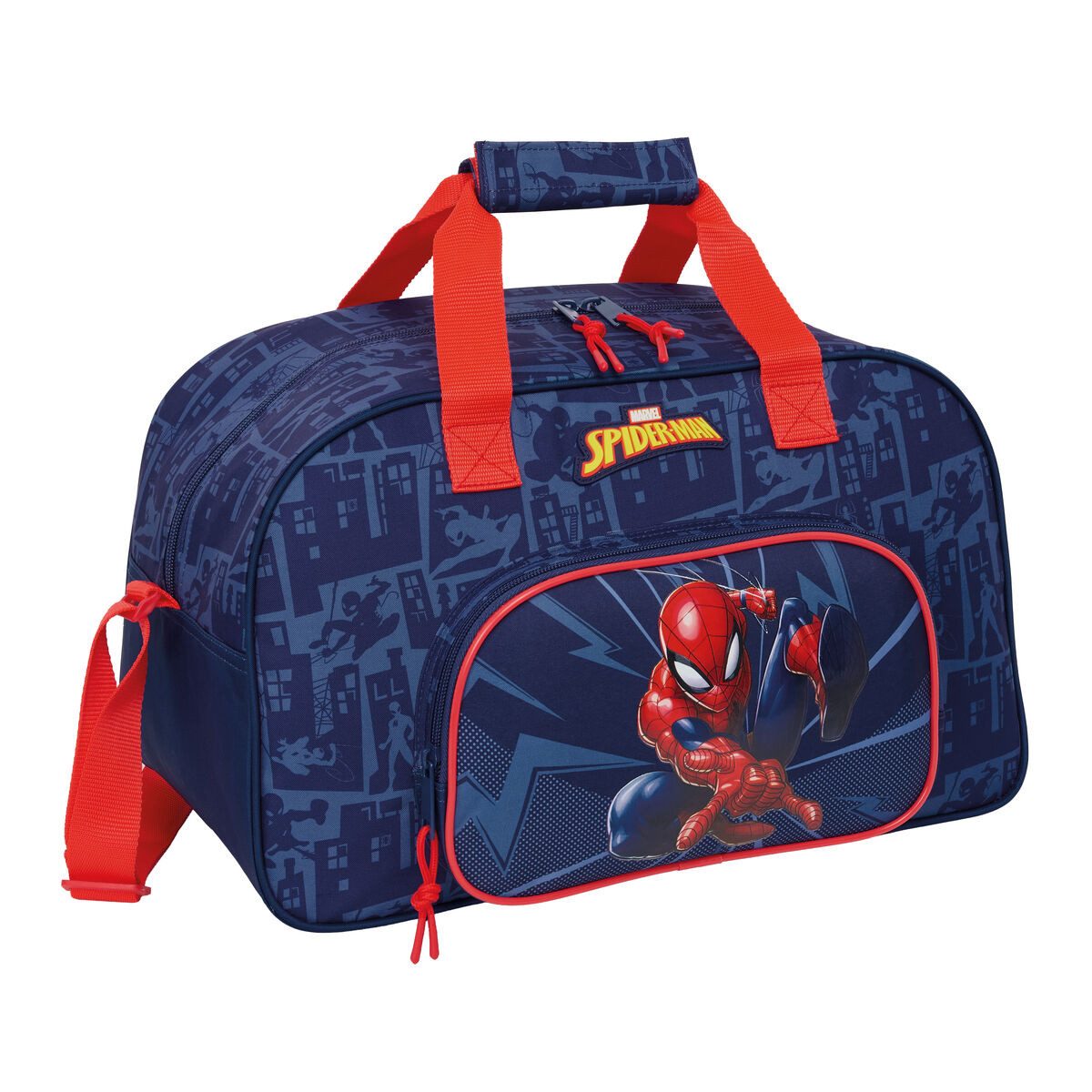 Spiderman Sporttasche 40 x 24 x 23 cm Sporttasche Spider-Man Blau 40x24x23 cm