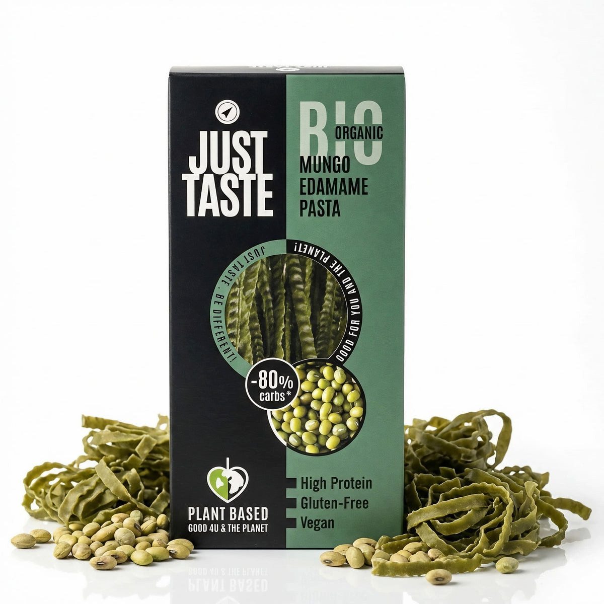 JUST Nudeln Just Taste Bio Mungo-Edamame Pasta