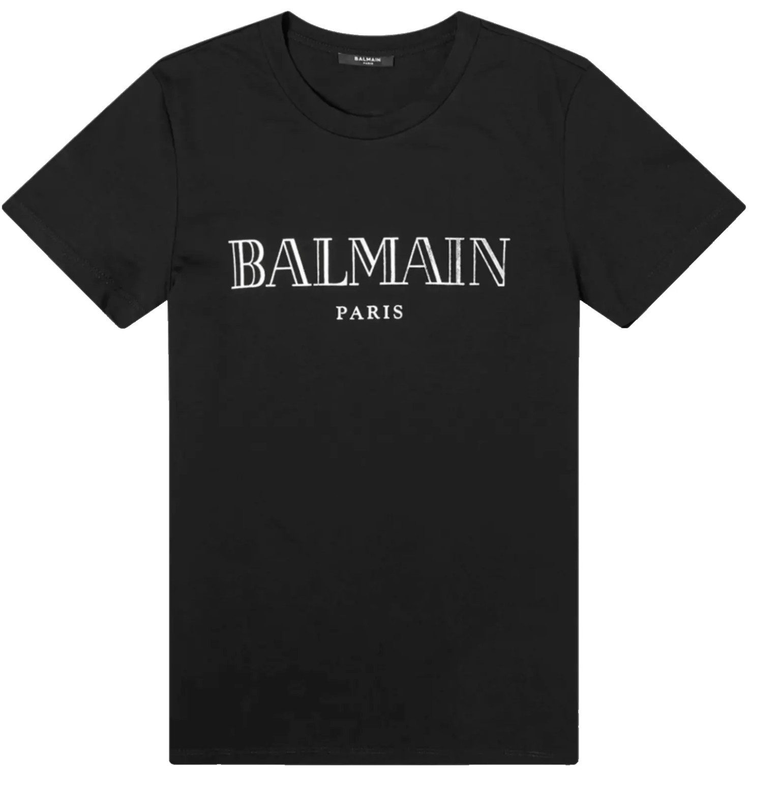 Balmain Paris T-Shirt Herren Logo Tee Straight Fit High-End-Look einen Hauc günstig online kaufen