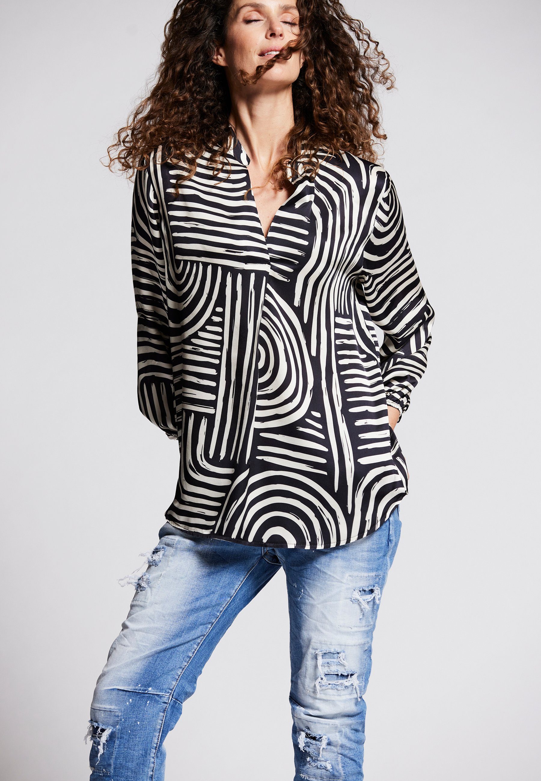 Andijamo-Fashion Druckbluse COOL BRUSH KOMBISTAR günstig online kaufen