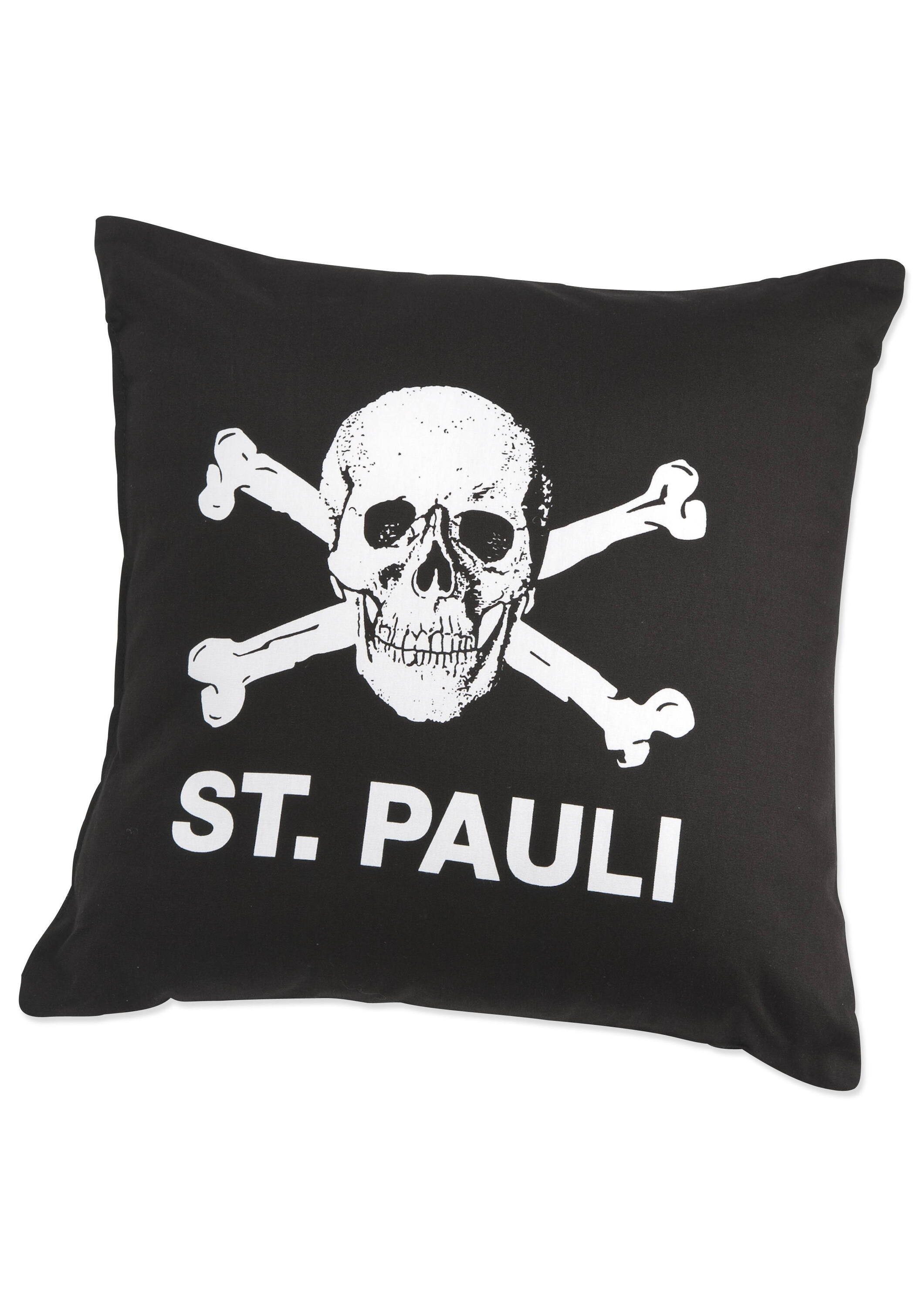 FC St. Pauli Dekokissen FC St. Pauli Kissen FC St. Pauli Totenkopf