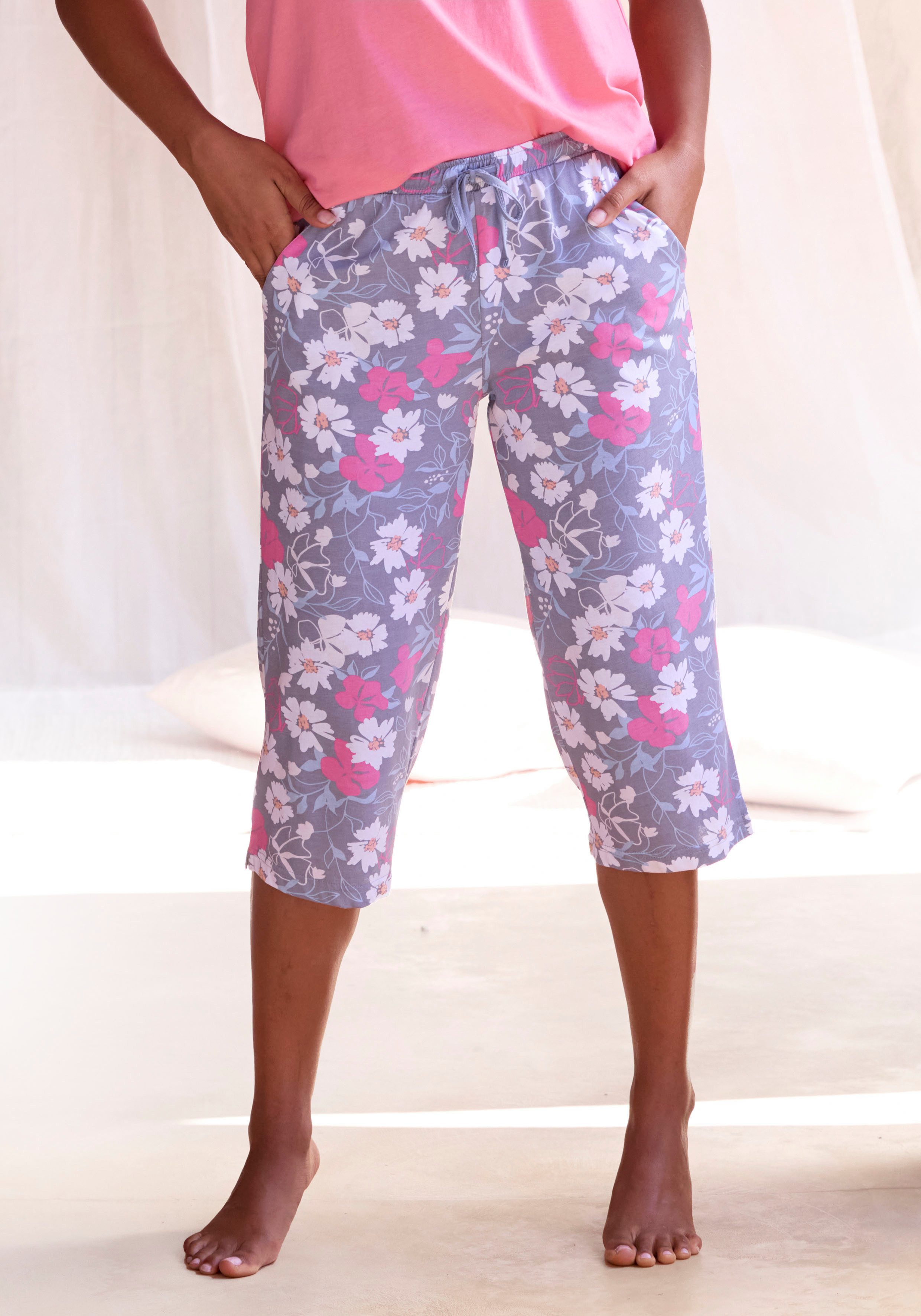 Vivance Dreams Caprihose in schmaler Capriform