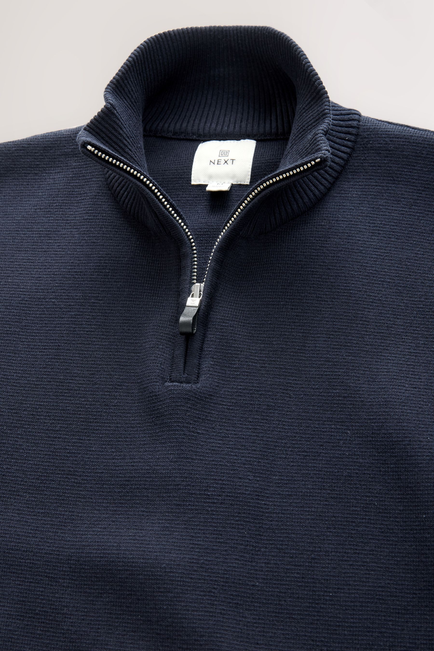 Next Strickpullover Regular Fit Premium Troyer, 2er-Pack (2-tlg)