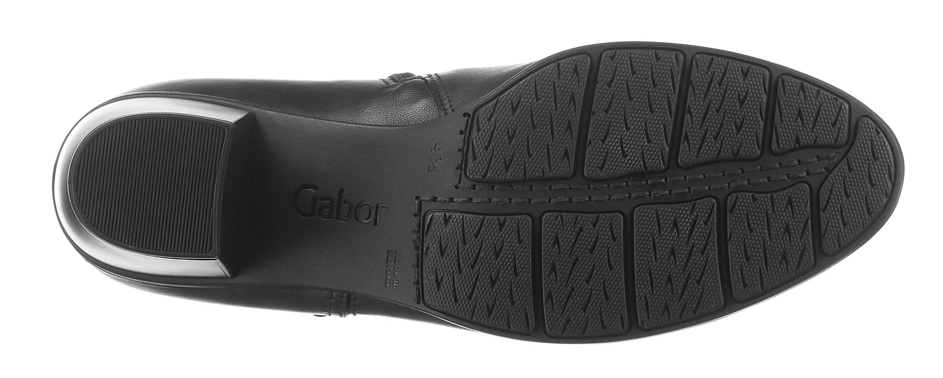 Gabor Stiefelette mit schwarz Luftkammer-Laufsohle Hovercraft