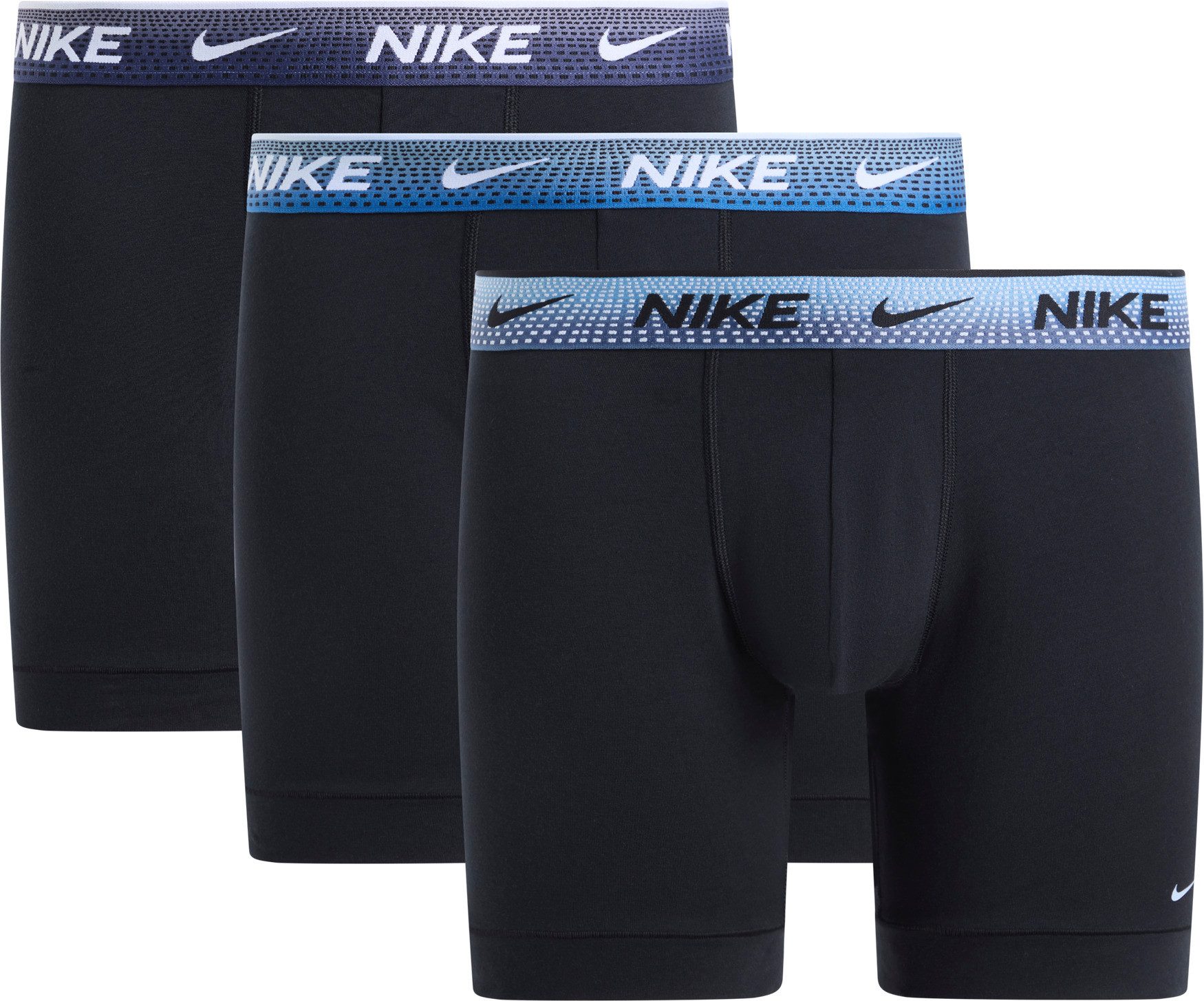 Nike Underwear Boxer BOXER BRIEF 3PK (Packung, 3-St., 3er) mit Logo-Elastikbund