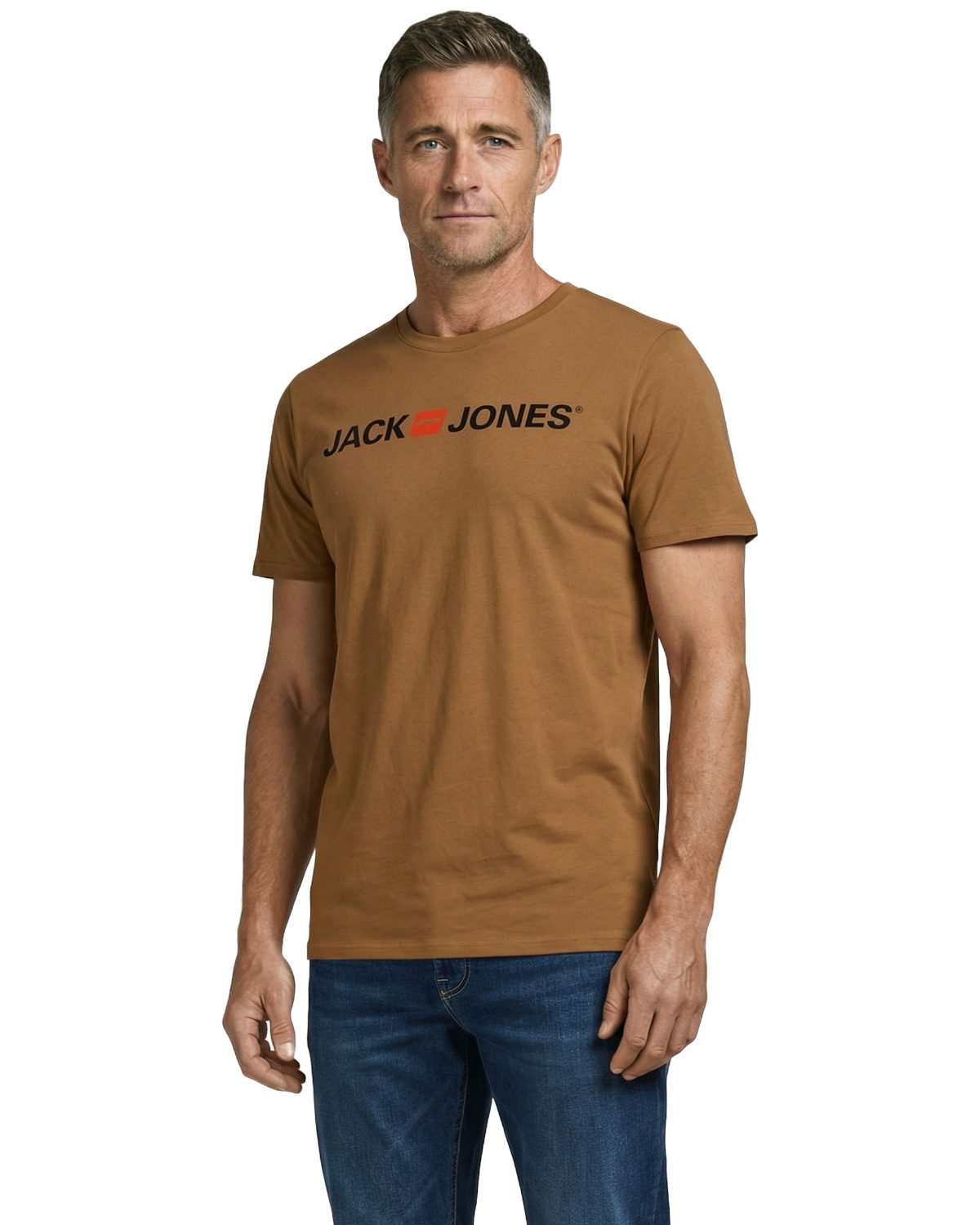 Jack & Jones Print-Shirt Bedrucktes T-Shirt aus Baumwolle (5er-Pack)