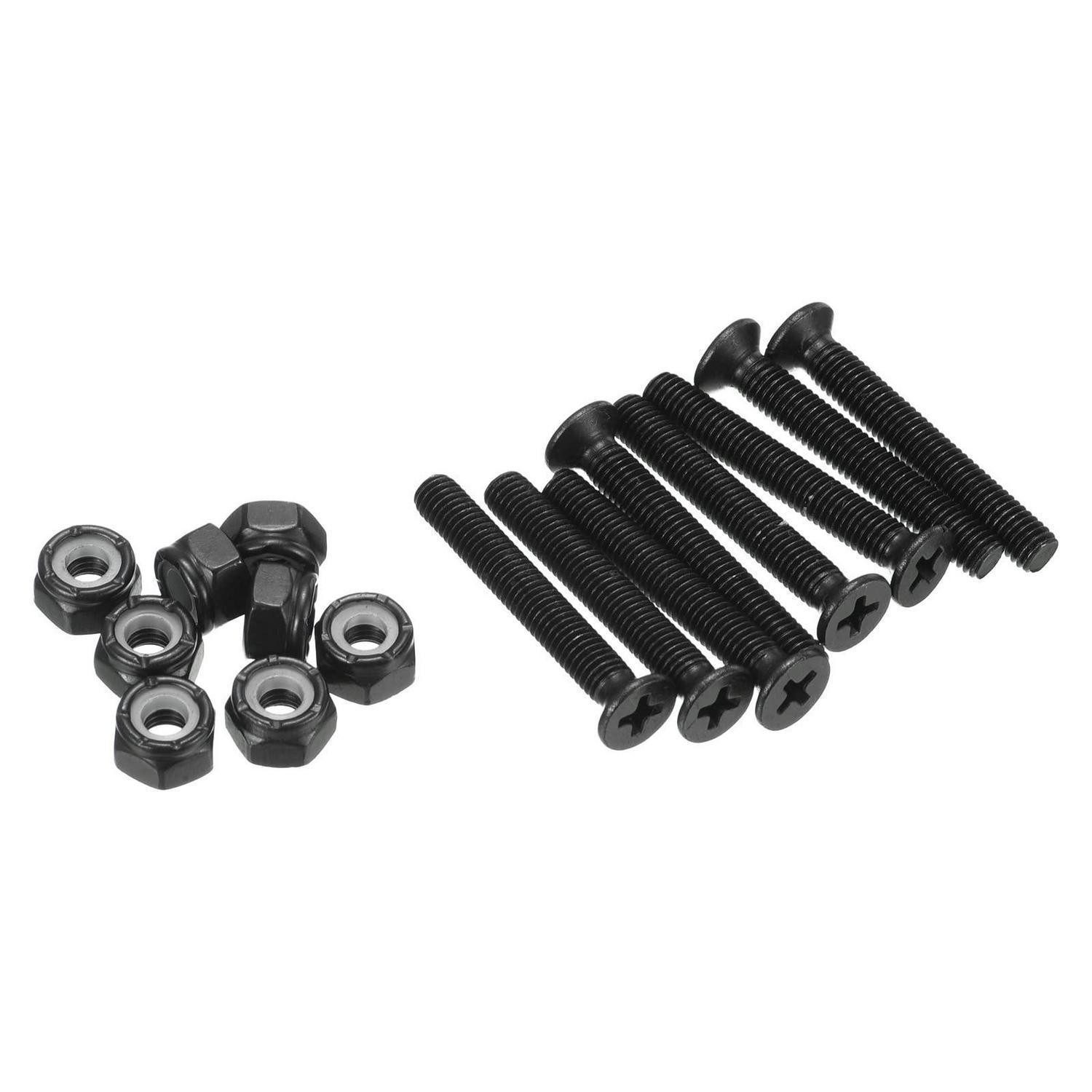 LuxusKollektion Longboard Skateboard Hardware 1.38 Zoll Schwarz (1-St)