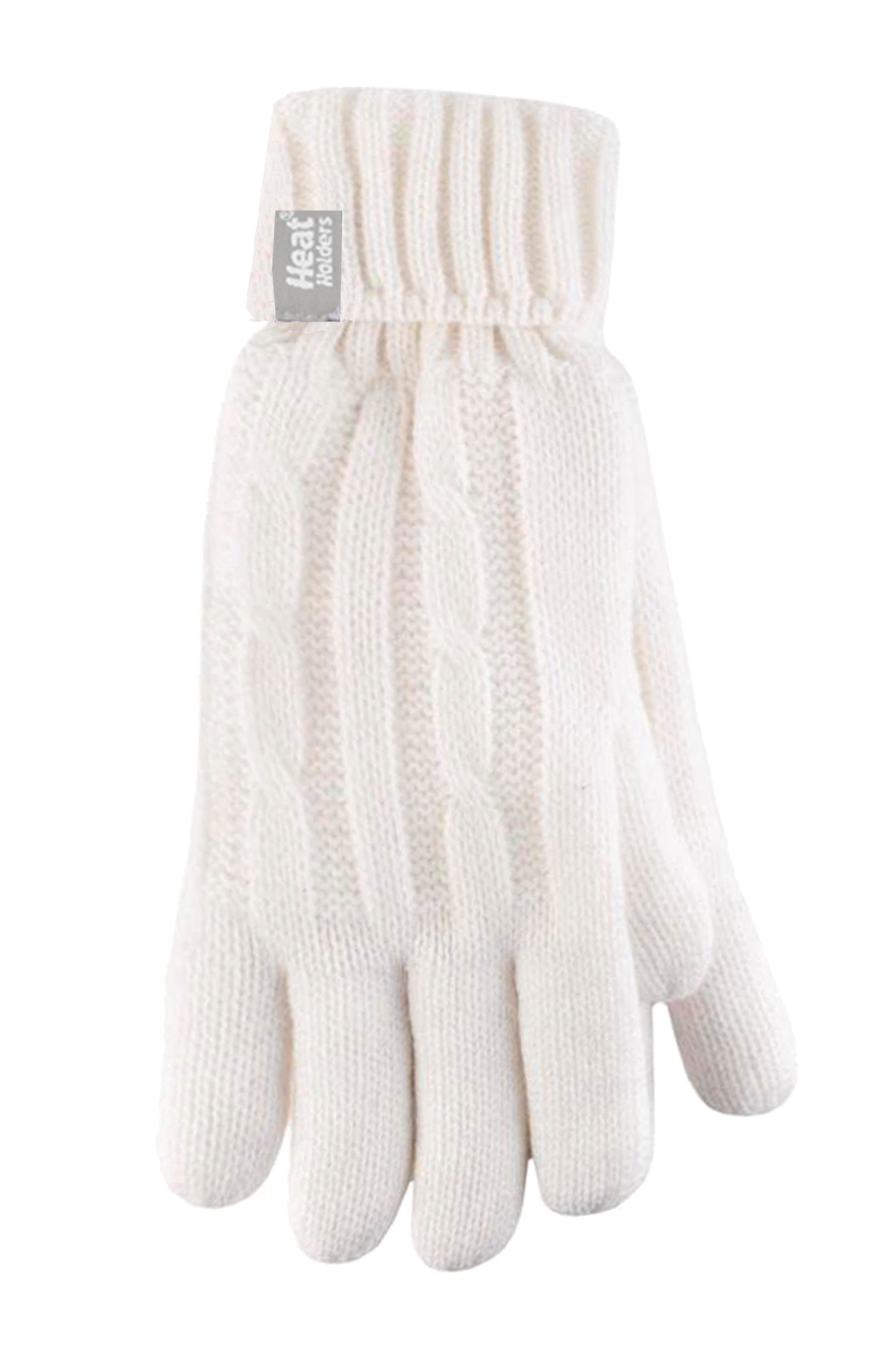 Heat Holders Strickhandschuhe Damen warm