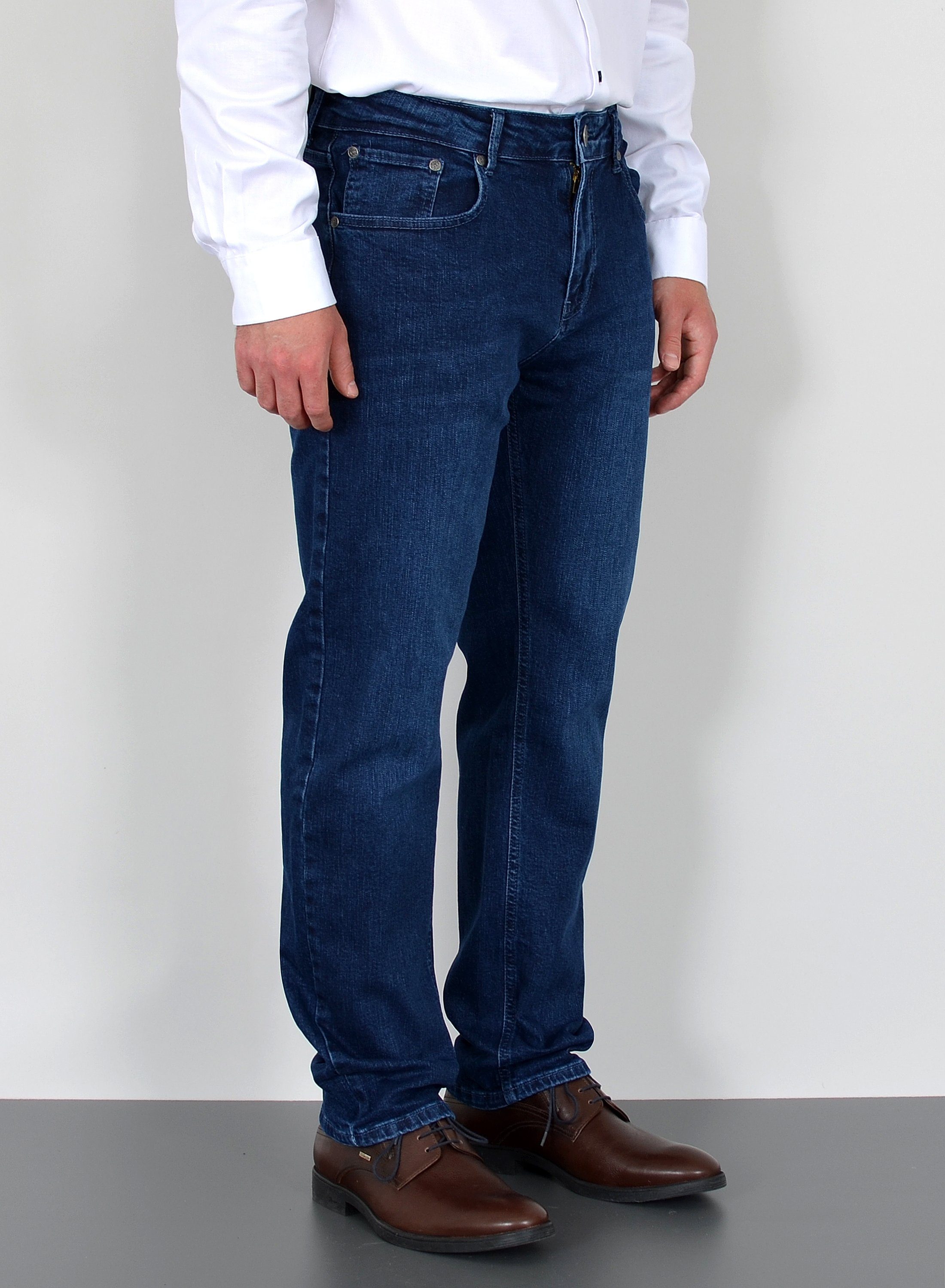 ADAM JEANS Straight-Jeans Herren Jeans Straight Hose Stretch Regular Fit Jeanshose Comfort Fit Herren Jeans Straight Hose Herren Regular Jeanshose Stretch – Bild 3 von 4