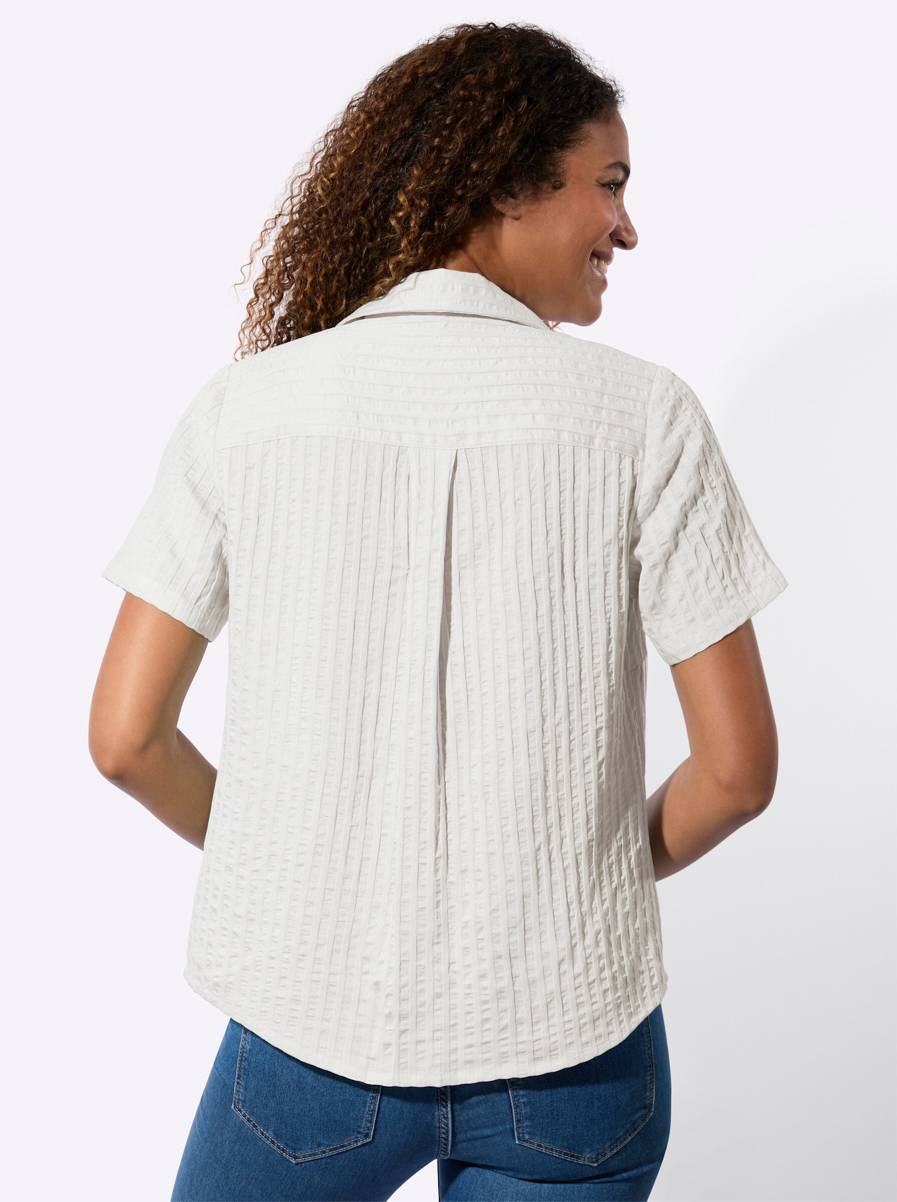 Witt Klassische Bluse Kurzarm-Bluse Kurzarm günstig online kaufen