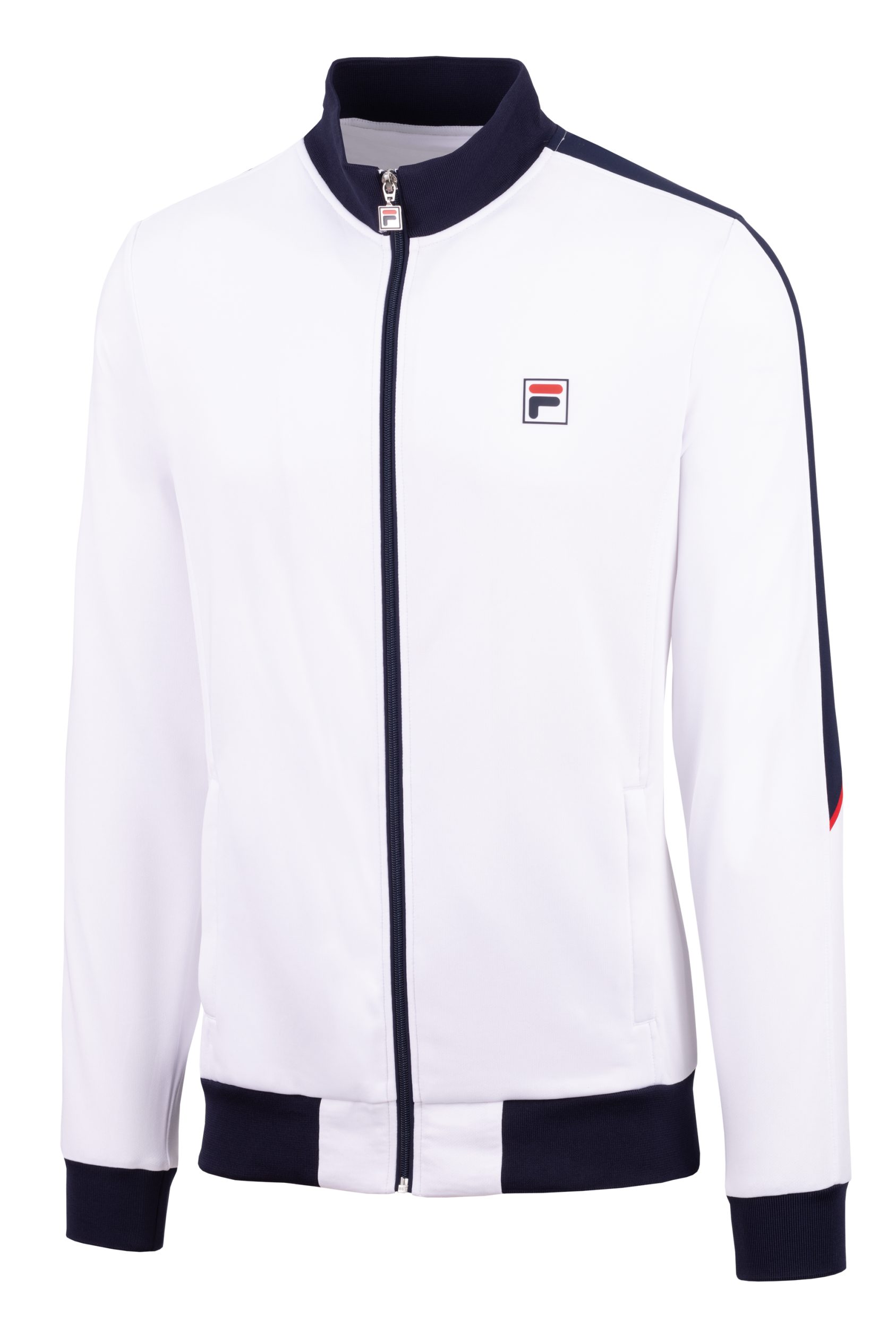 Fila Trainingsanzug FILA Trainingsjacke Weiß, Blau günstig online kaufen