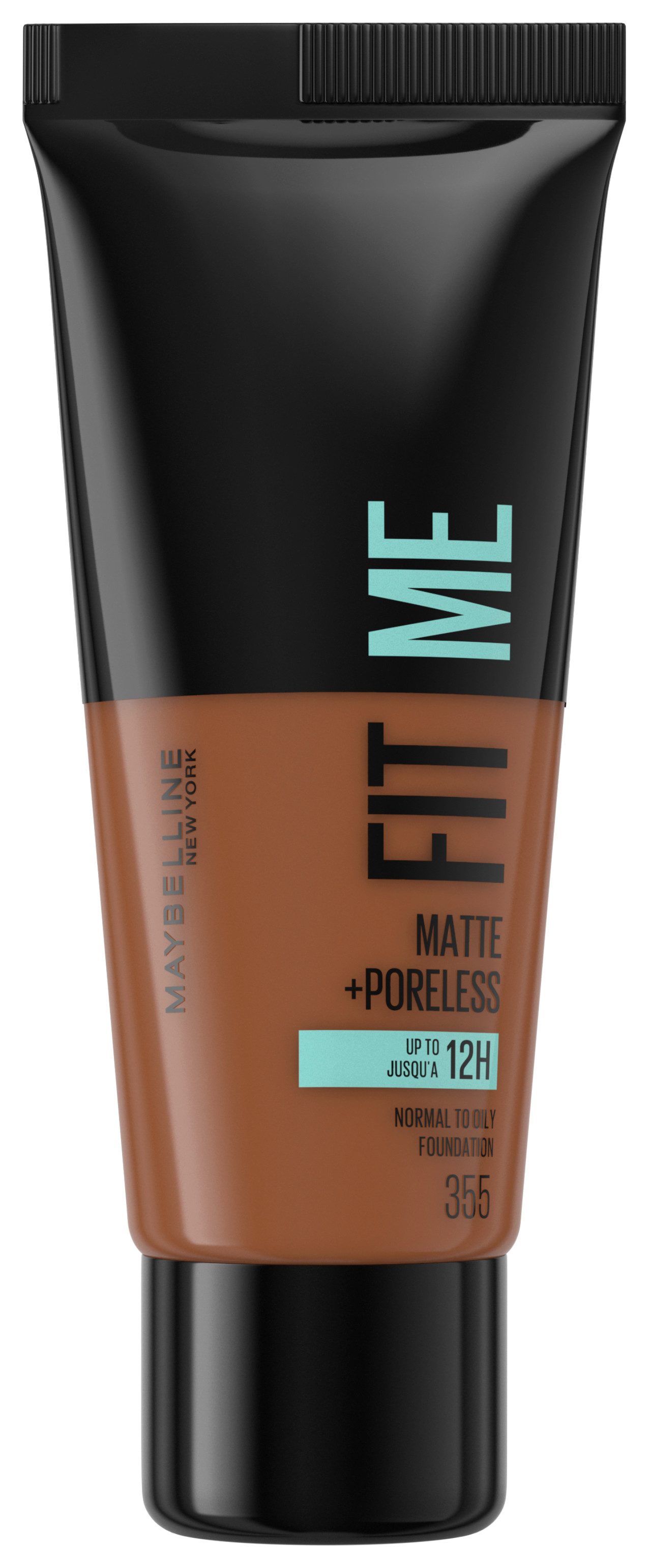MAYBELLINE NEW YORK Foundation FIT ME! MATTE + PORELESS MAKE-UP, für einen natürlich mattierten Teint, leichte bis mittlere Deckkraft