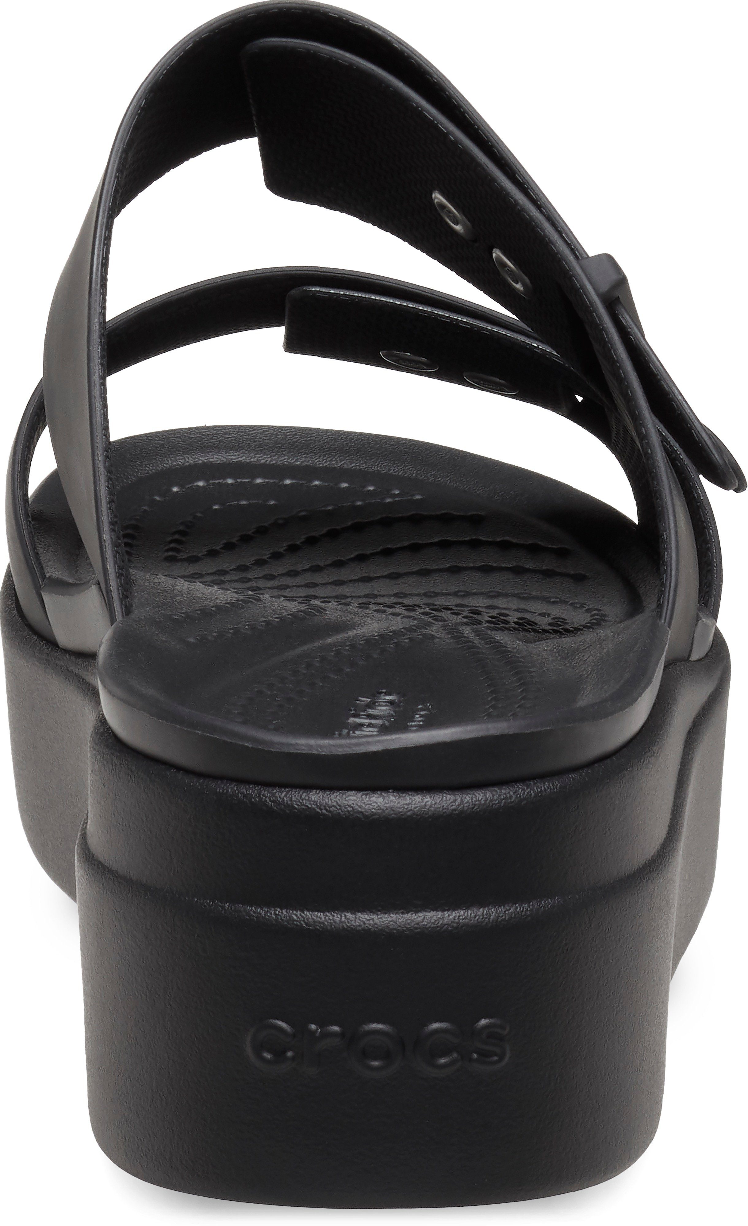 Crocs Brooklyn Low Wedge Pantolette, Plateau, Sommerschuh, Schlappen mit Sc günstig online kaufen