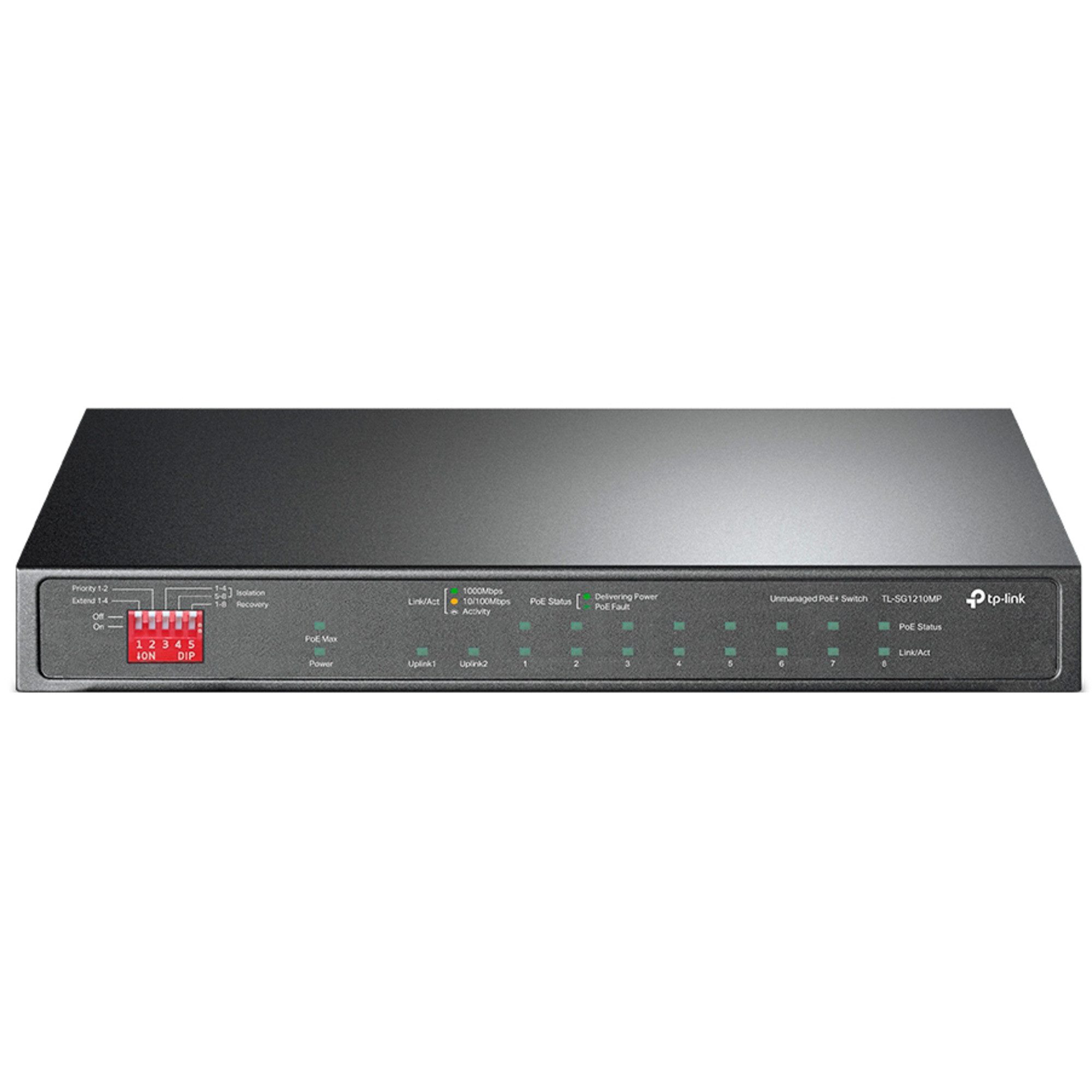 TP-Link TL-SG1210MP, Switch Netzwerk-Switch