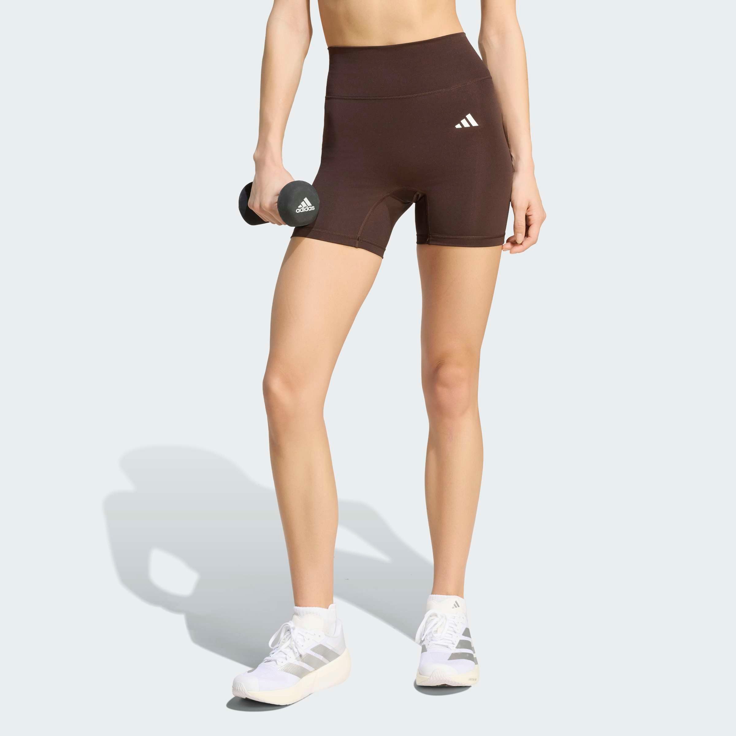 adidas Performance Shorts OPTIME ESSENTIALS WORKOUT KURZE LEGGINGS für Erwachsene, mit sportlichem Stil