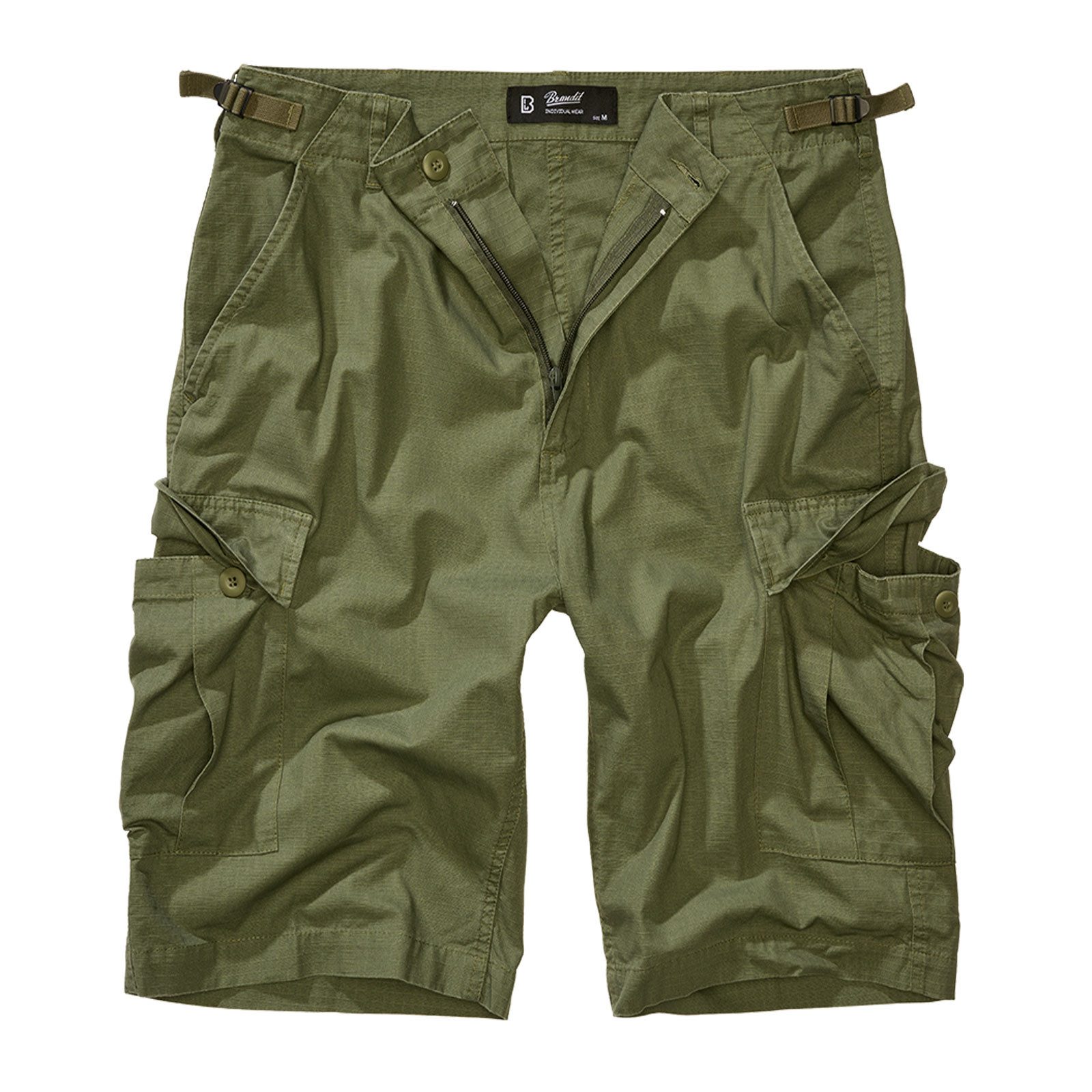 Brandit Bermudas Herren Bermuda Cargo Shorts Kurze Hose Short Army BW Somme günstig online kaufen