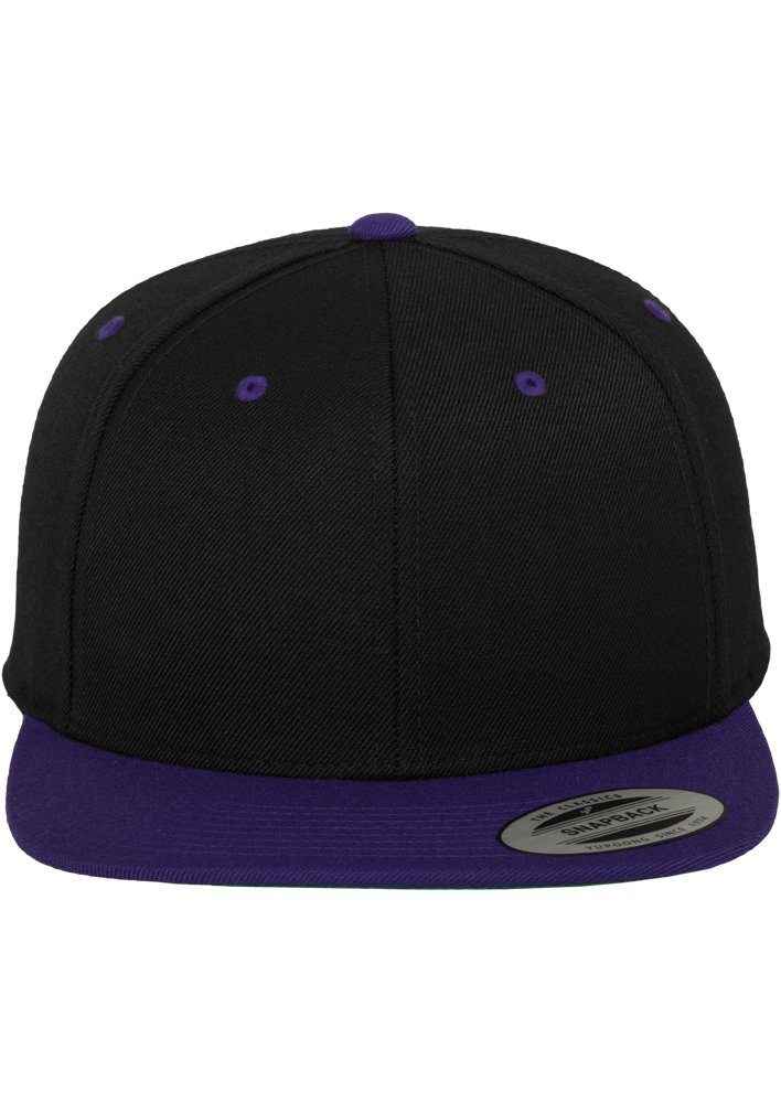 Snapback Flexfit Snapback Flex balck/purple Cap Classic 2-Tone