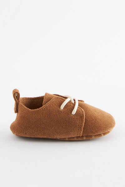 Next Babyschuhe zum Schnüren aus Veloursleder Babystiefel (1-tlg)