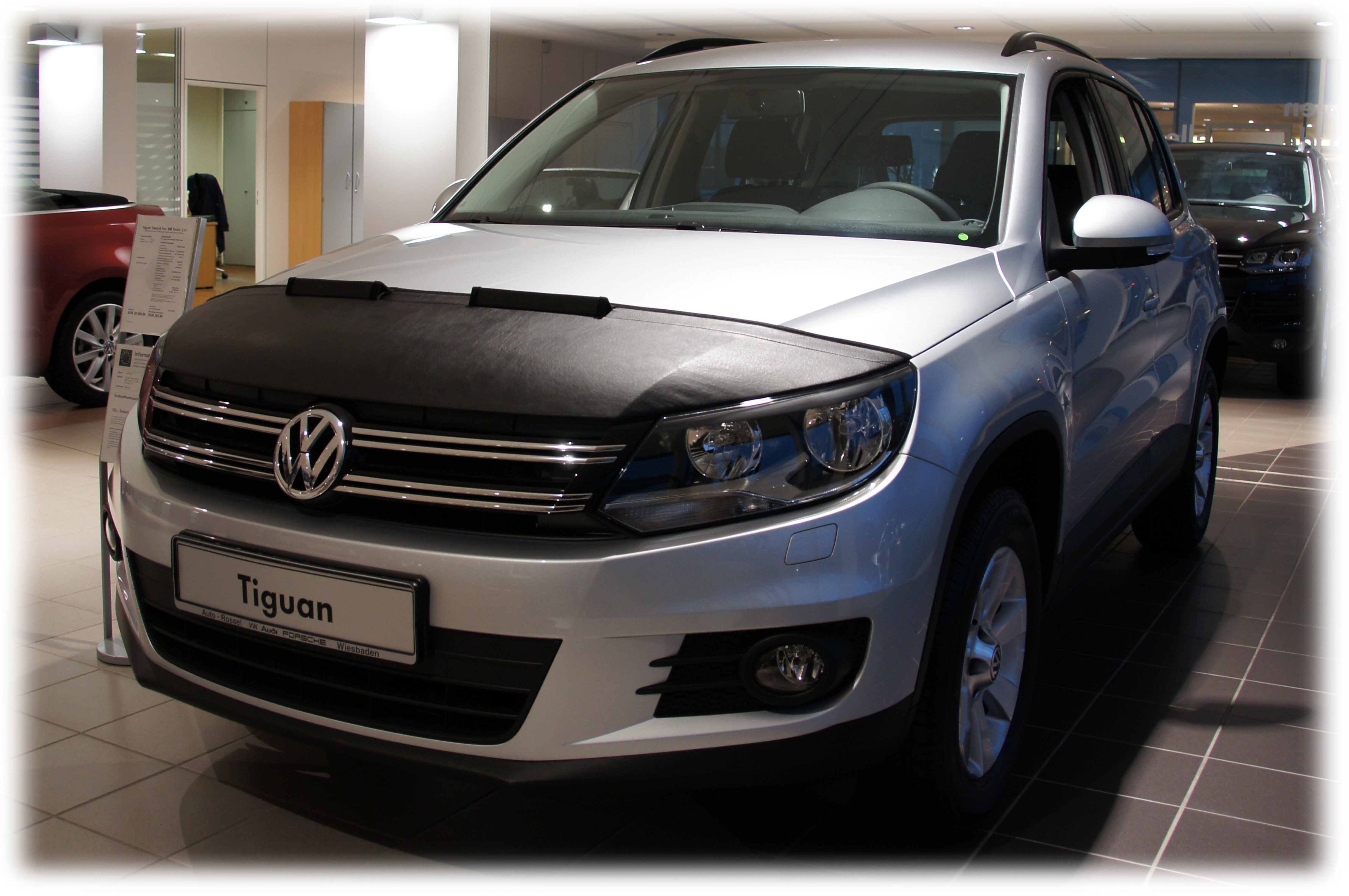auto-bra Autoplane Steinschlagschutz für VW Volkswagen Tiguan 07-16 Haubenbra Bra