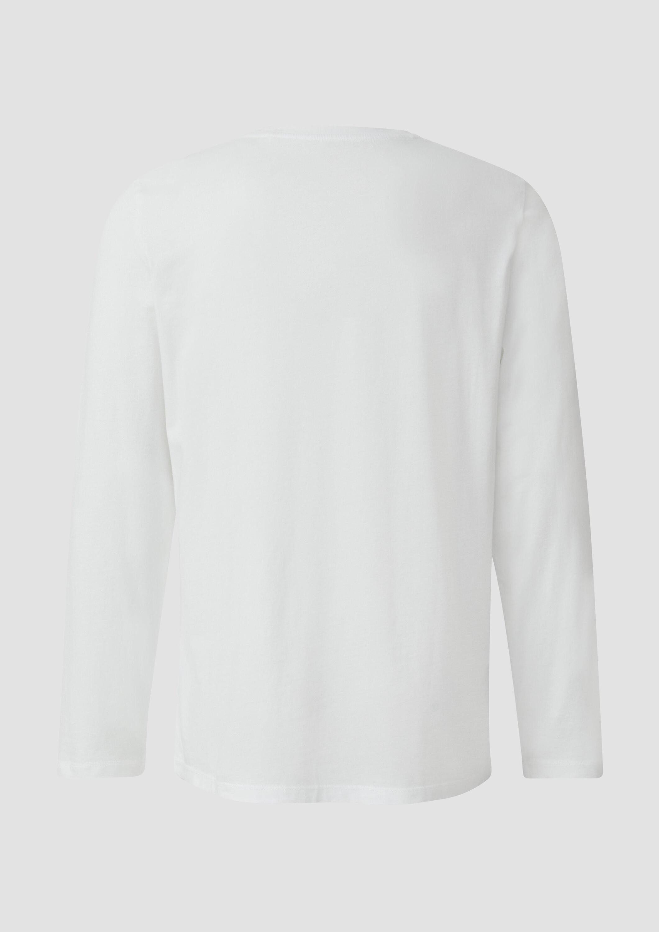 s.Oliver Langarmshirt T-Shirt Weiches Langarmshirt aus günstig online kaufen