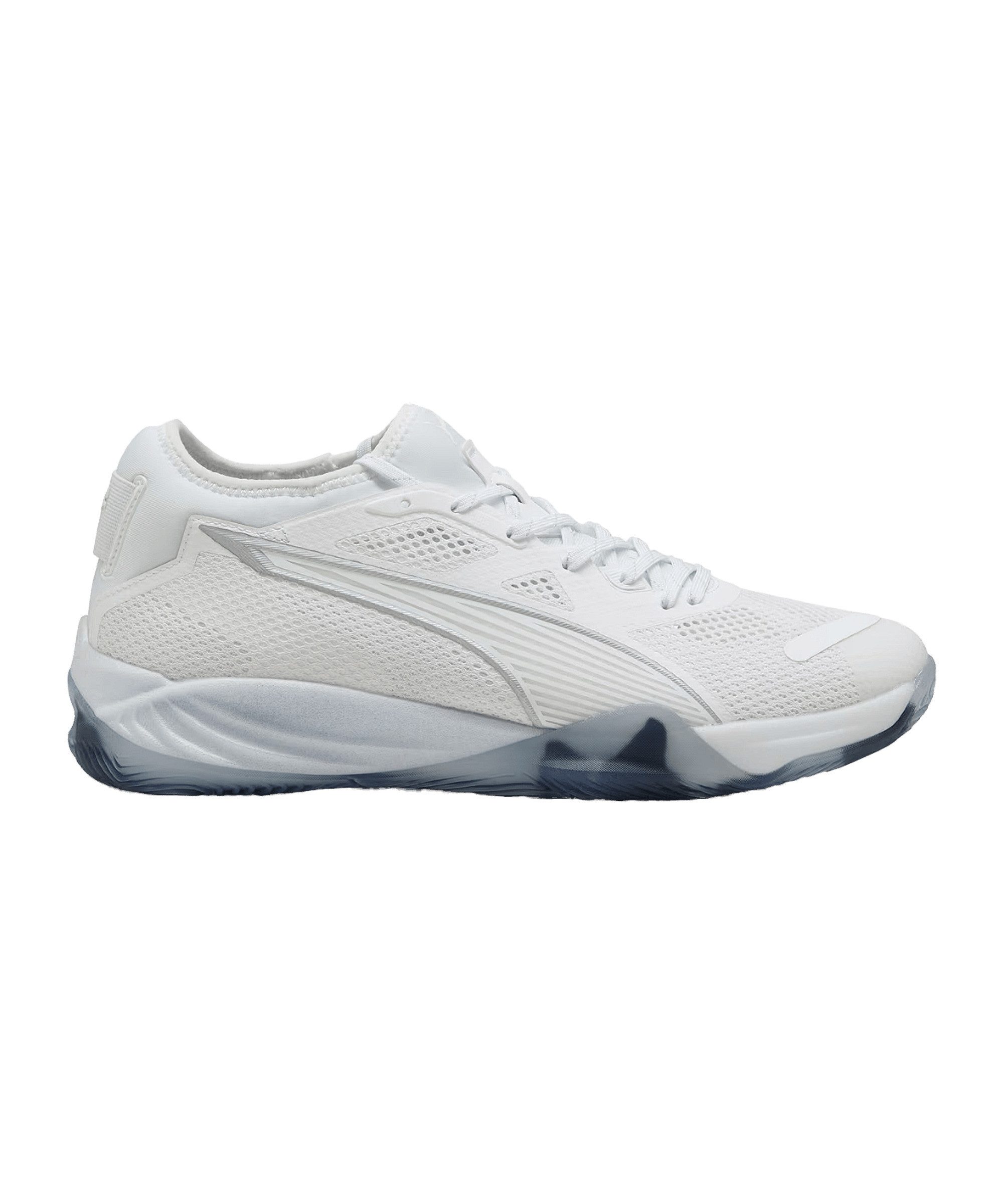 PUMA Eliminate NITRO SQD 4 Weiß Unisex Hallenschuh