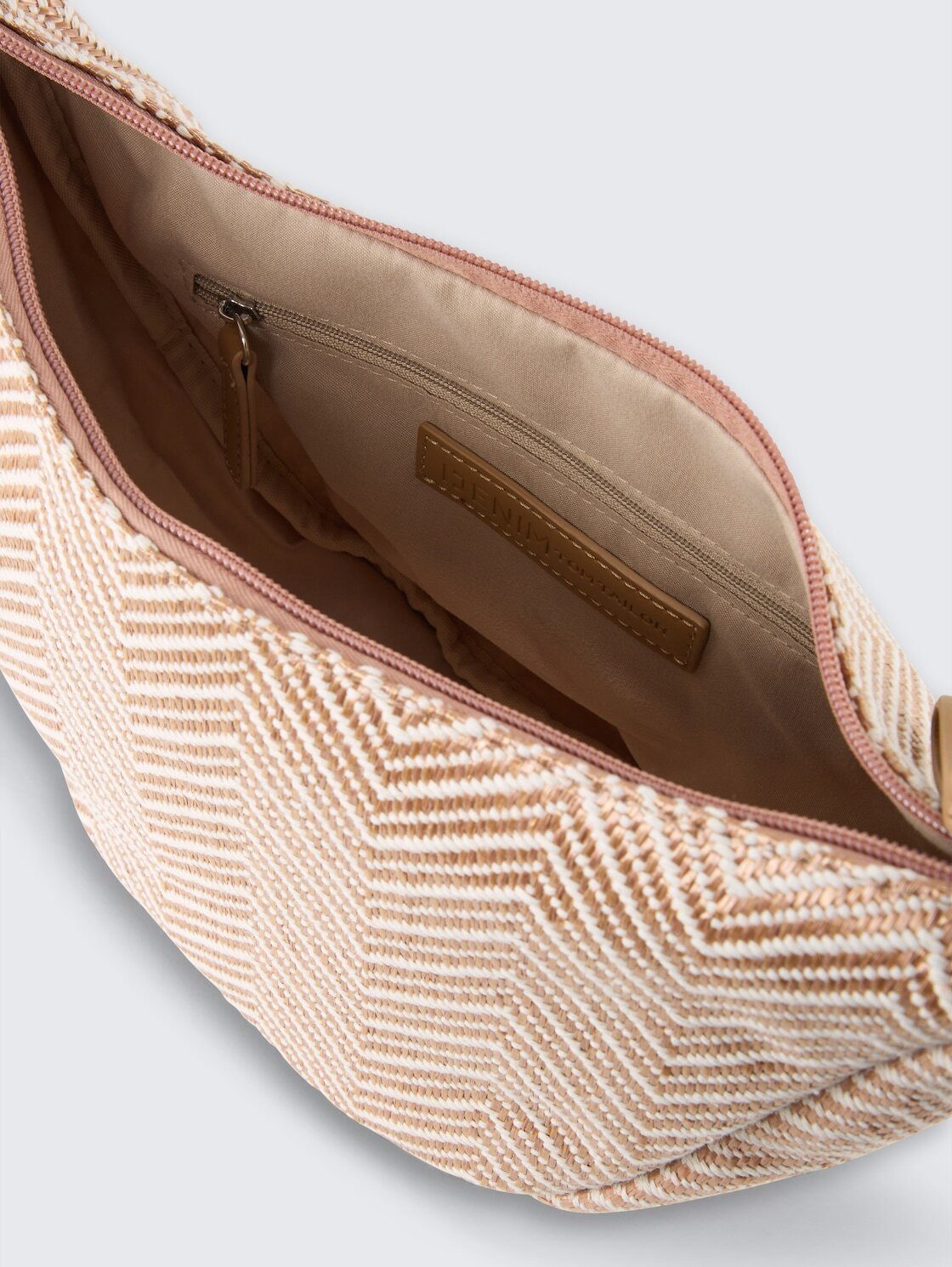 TOM TAILOR Denim Umhängetasche Bags, TTLIRIEL SUMMER M Umhängetasche in Web-Optik