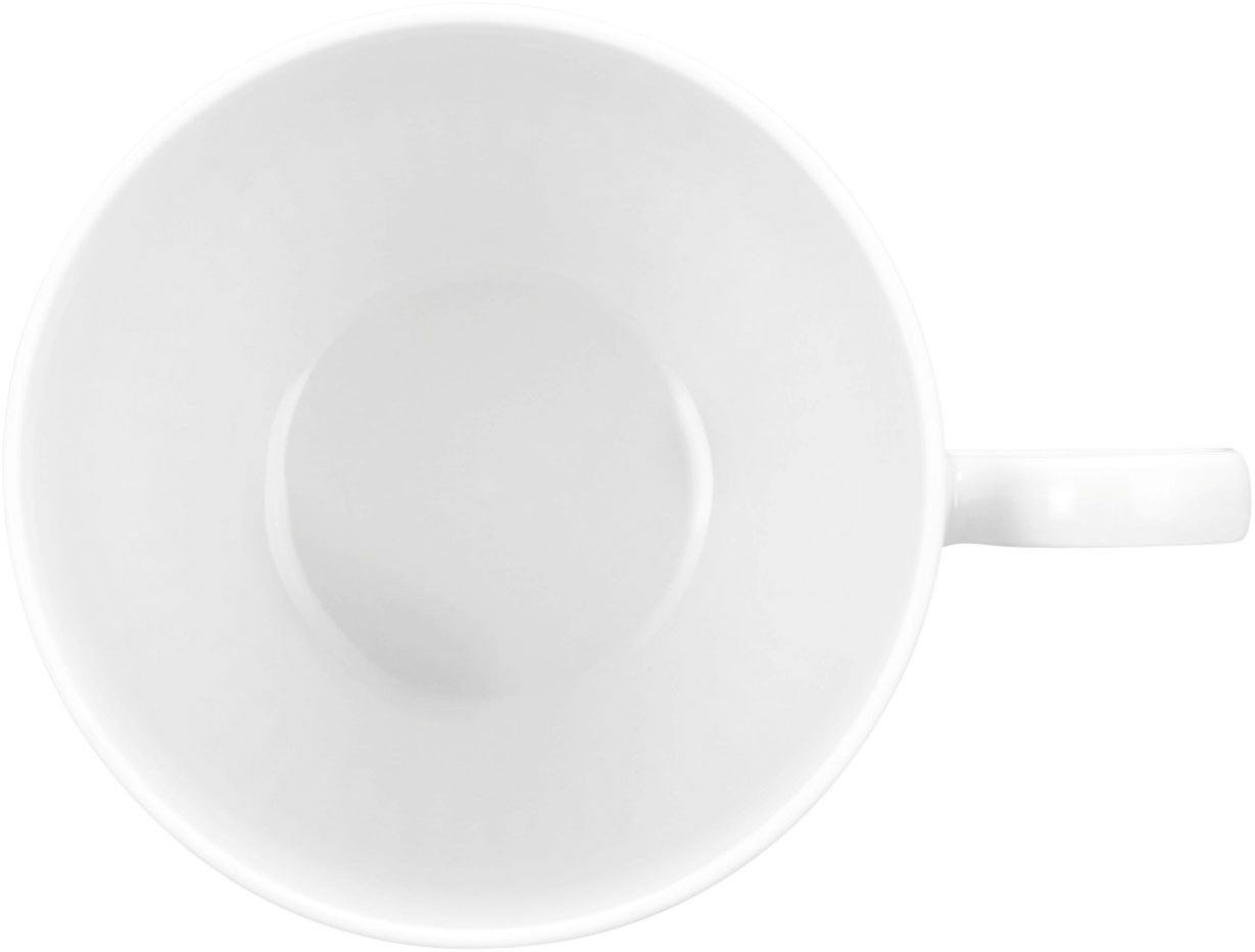 Seltmann Weiden Tasse Amina, 1-tlg., Porzellan, Kaffeetasse aus Porzellan mit Relief