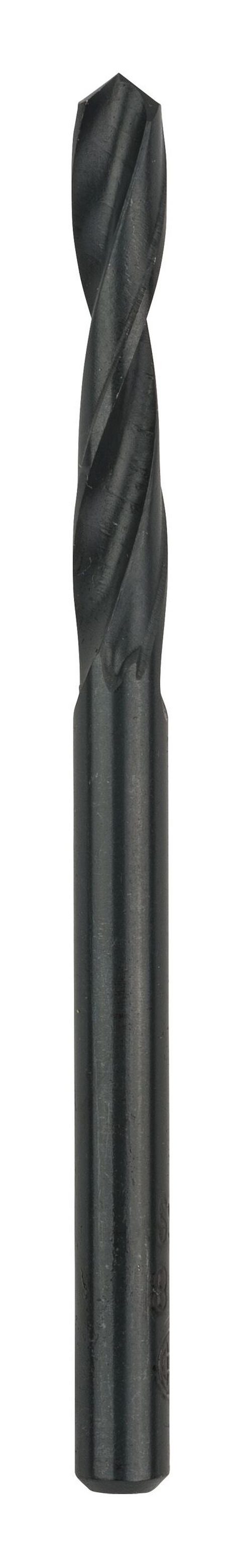 BOSCH Metallbohrer, (10 Stück), HSS-R (DIN 1897) Karosseriebohrer - 4,8 x 26 x 62 mm - 10er-Pack
