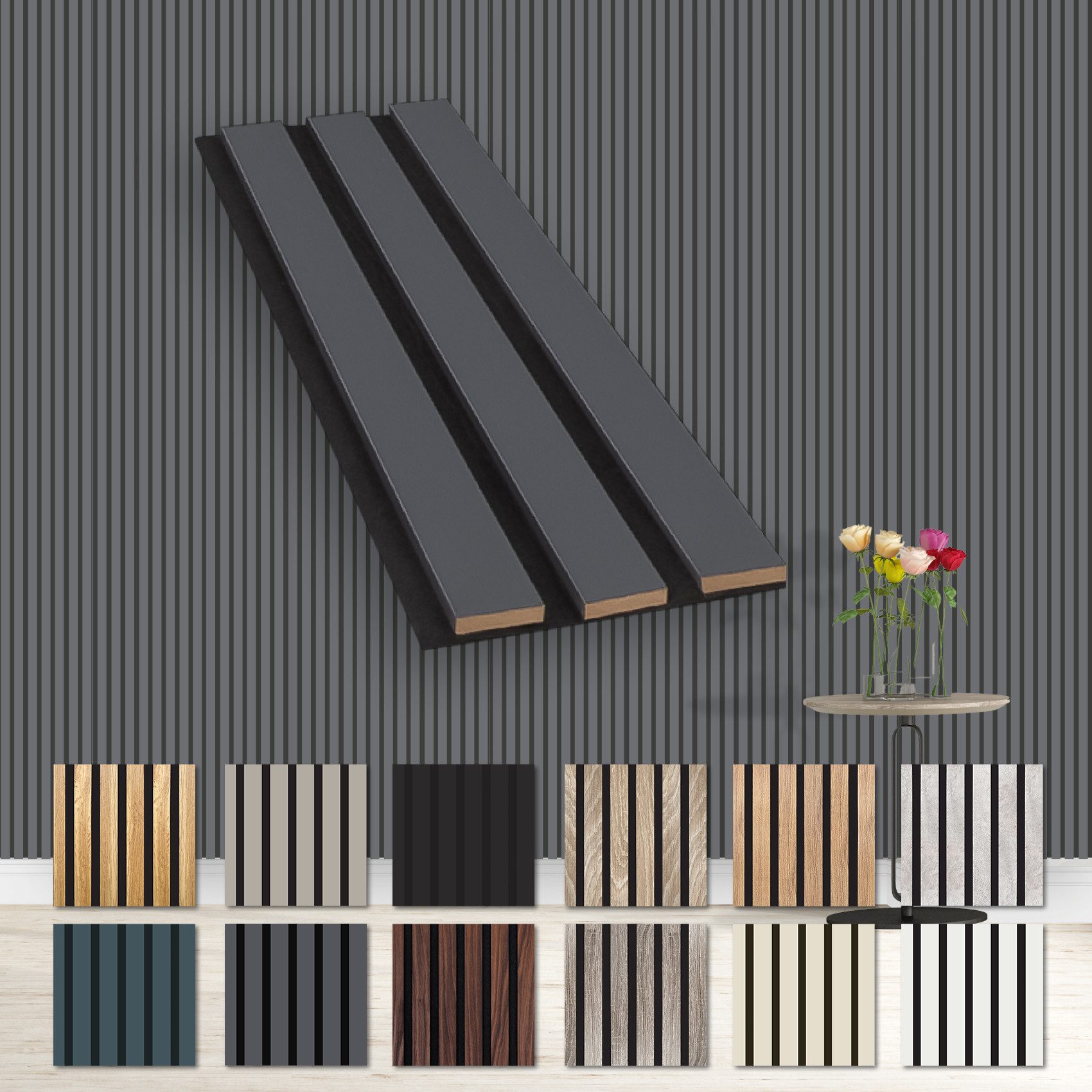 Hexim Wanddekoobjekt Black Lead (Akustikpaneele Musterstück günstig online kaufen