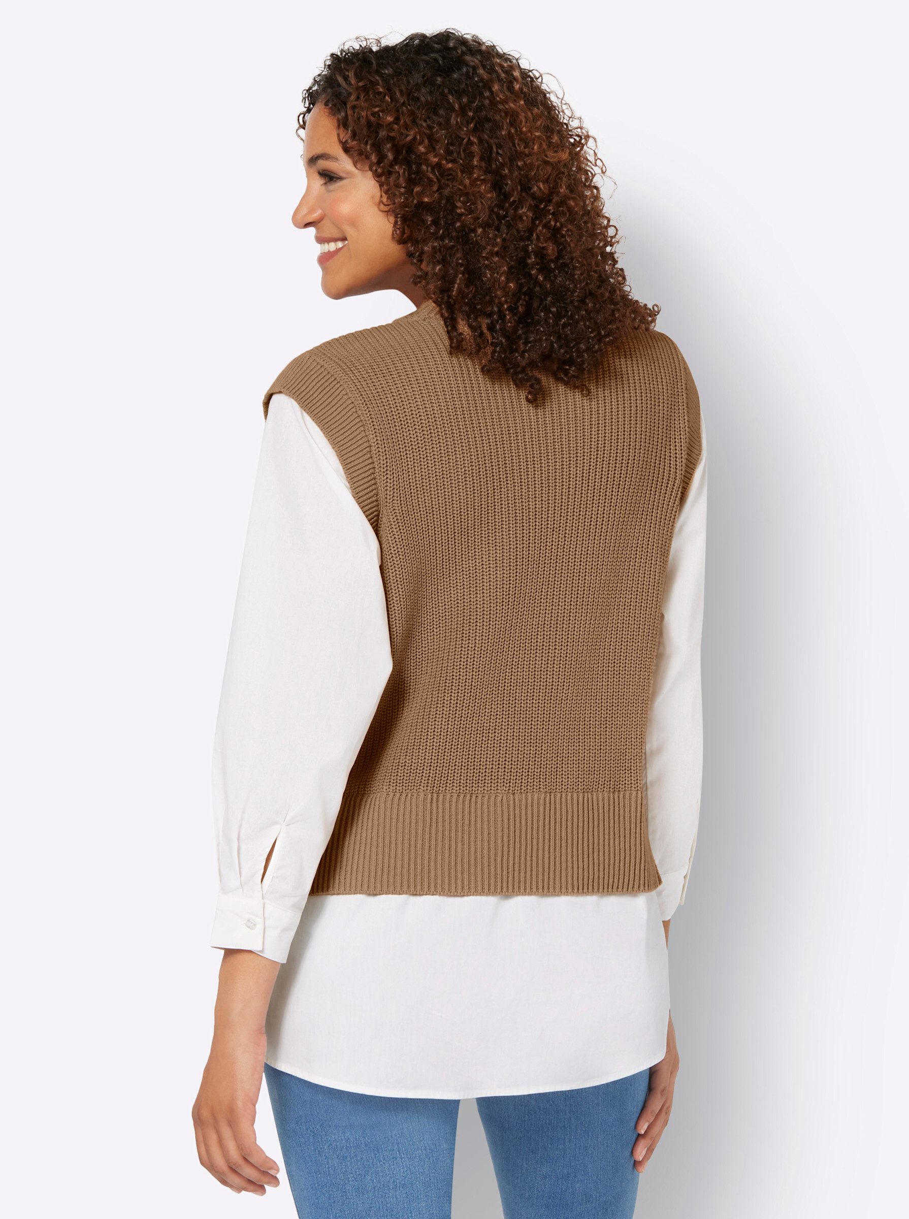 Witt Strickpullover 2-in-1-Pullover günstig online kaufen