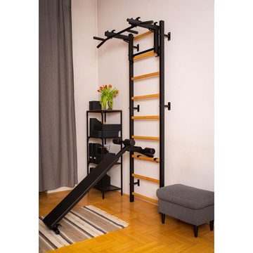 BenchK Sprossenwand Sprossenwand Fitness-System 733, Ideal für Fitnessstudios, Praxen und den Freizeitbereich