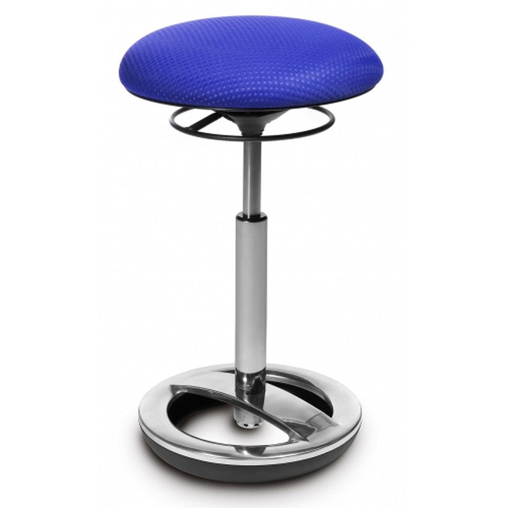 TOPSTAR Stehhilfe SITNESS HIGH BOB Arbeitshocker Stoff Höhe 70.0 cm, Ergonomischer Hocker höhenverstellbar