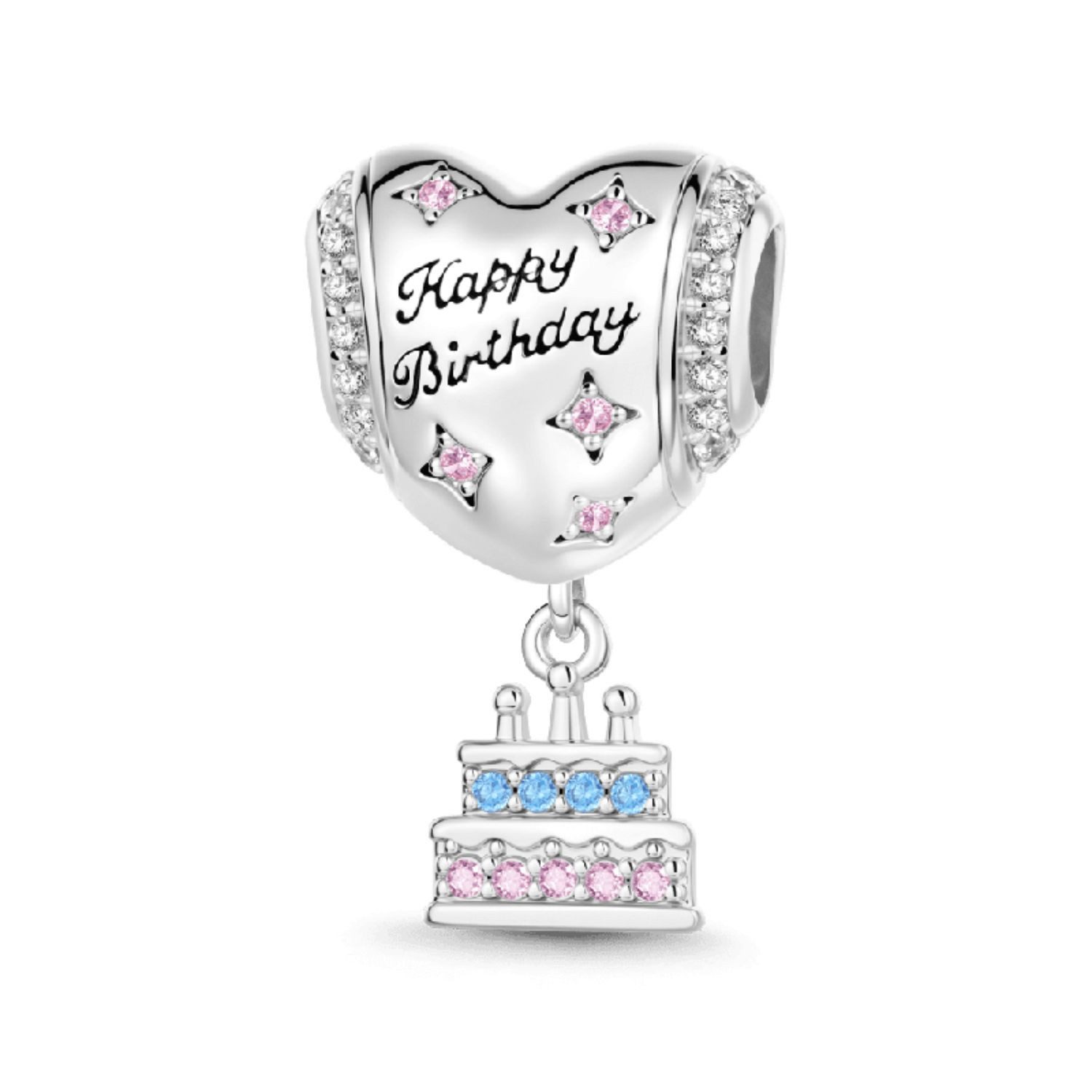 Gnoce Bead Gnoce Charm Ballon-Kuchen JOC188