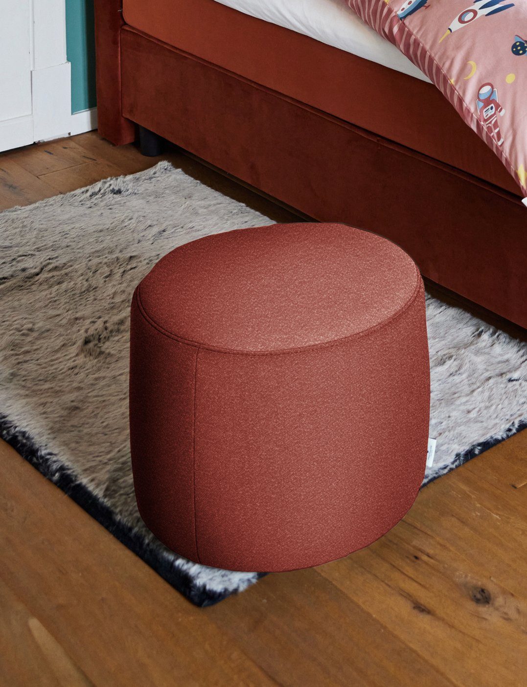 Pouf 50 PURE, HOME TAILOR DROP cm TOM ø