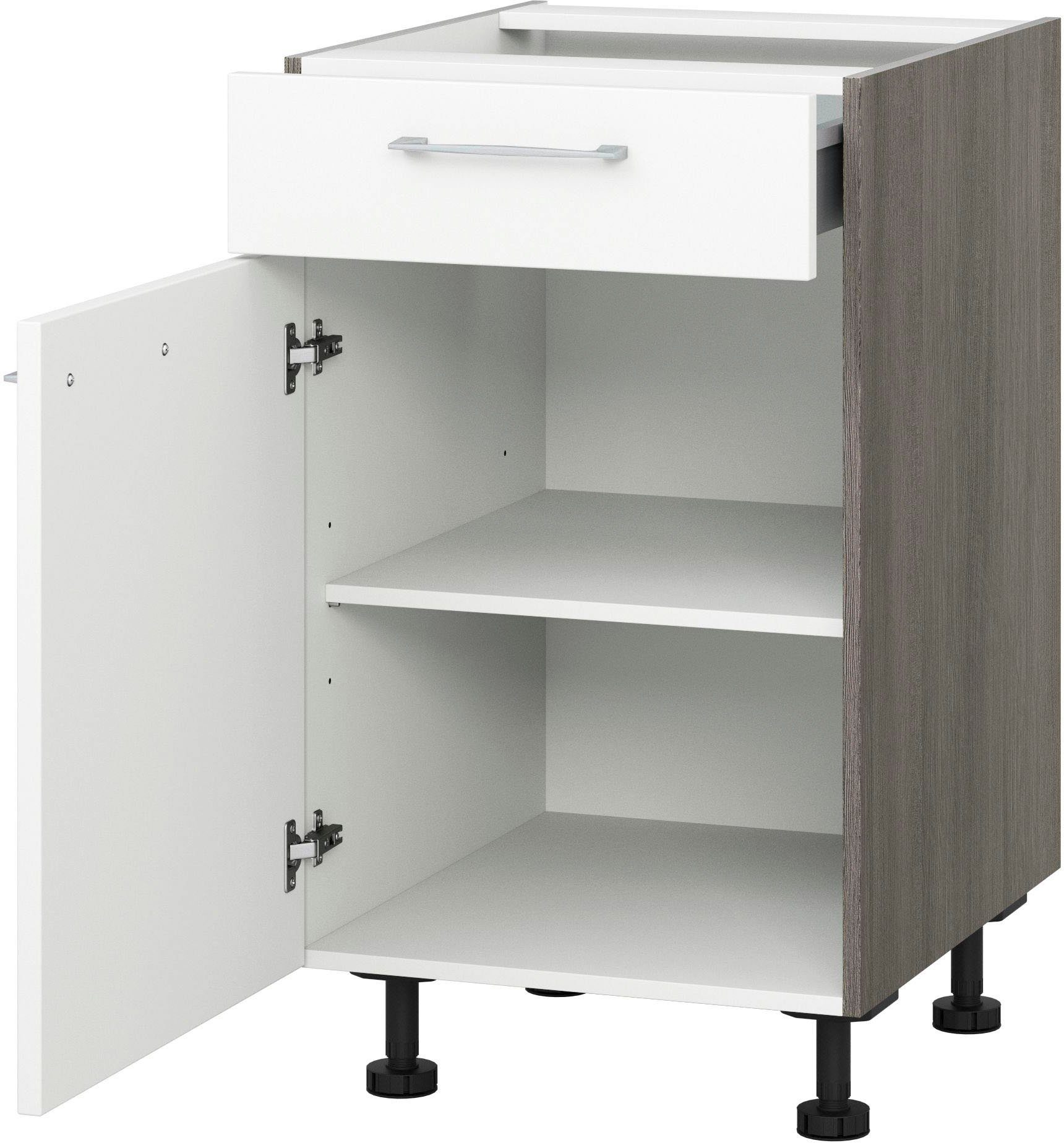 KOCHSTATION Unterschrank "KS-Trea US50", mit einem Auszug und einer Tür, Ei günstig online kaufen