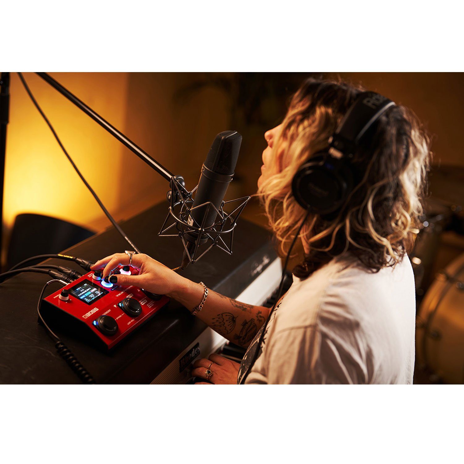 Boss by Roland Boss VE-22 Multi-Effektgerät für Gesang Digitales Aufnahmegerät (Multi-Effektgerät für Gesang) – Bild 5 von 5