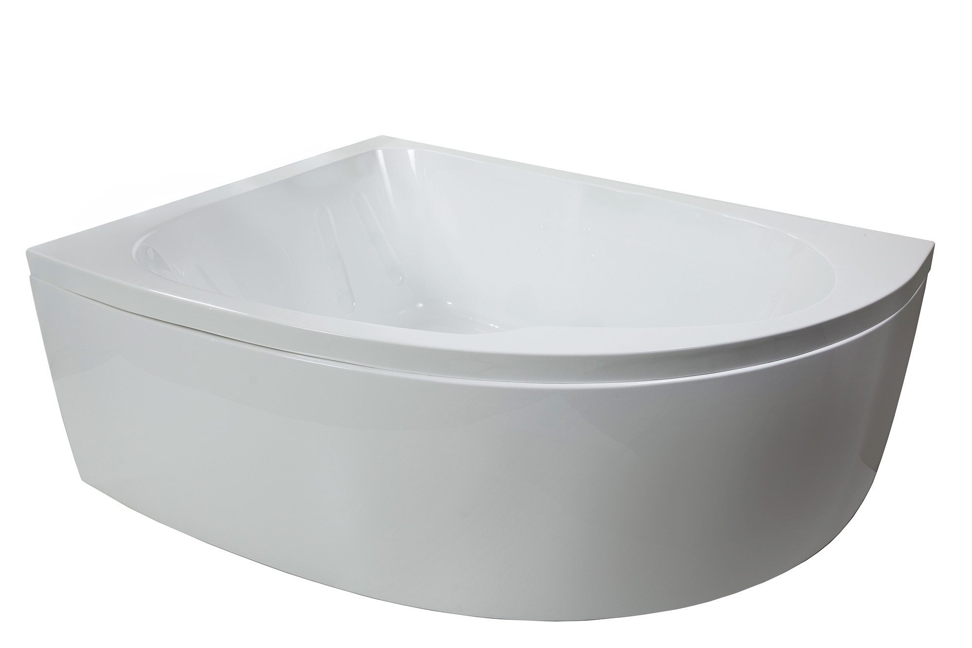 Magnolia Home Badewanne Langeckige Badewanne Royal XL 180x130 links
