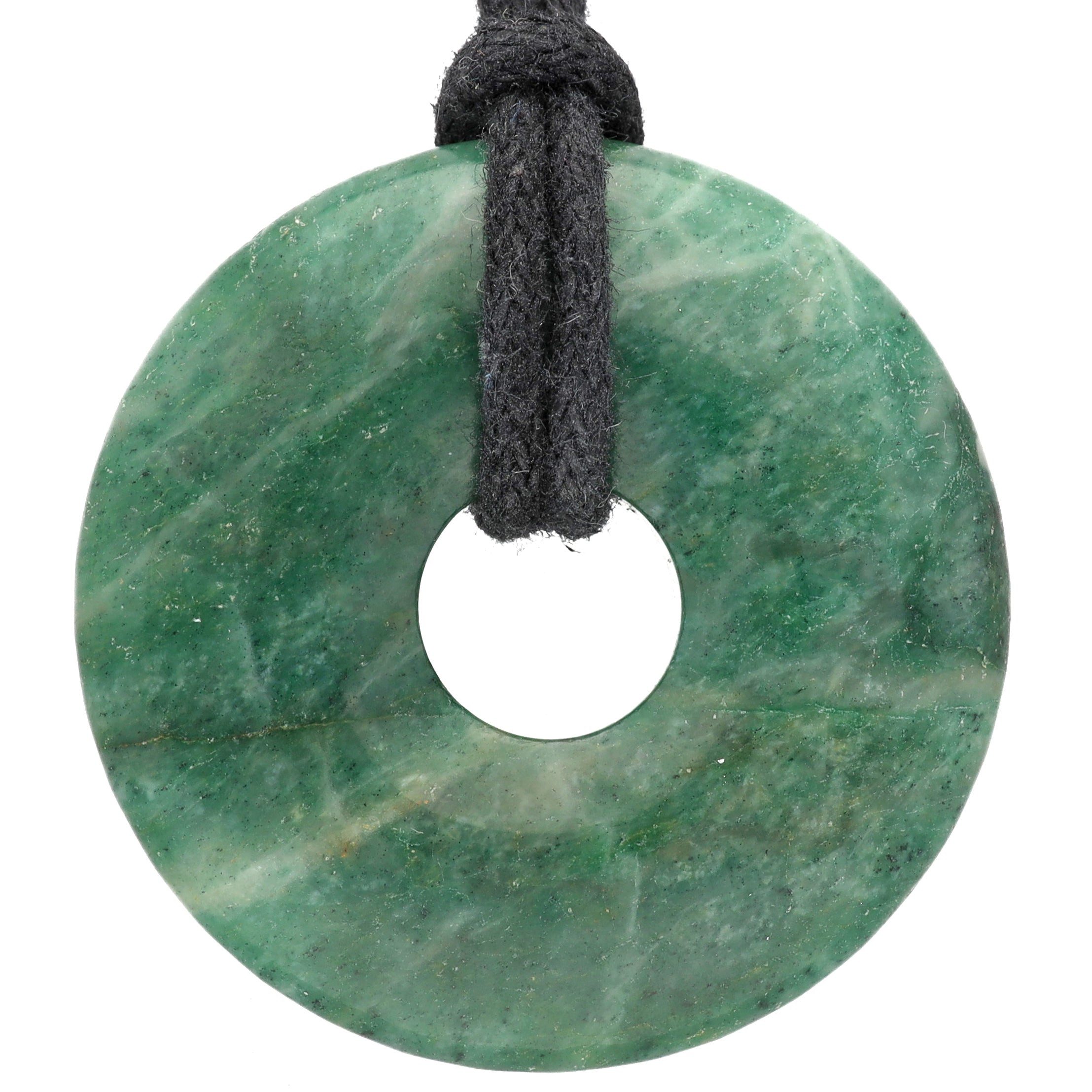 Lebensquelle Plus Runder Anhänger Prasem Donut, 30 mm Anhänger