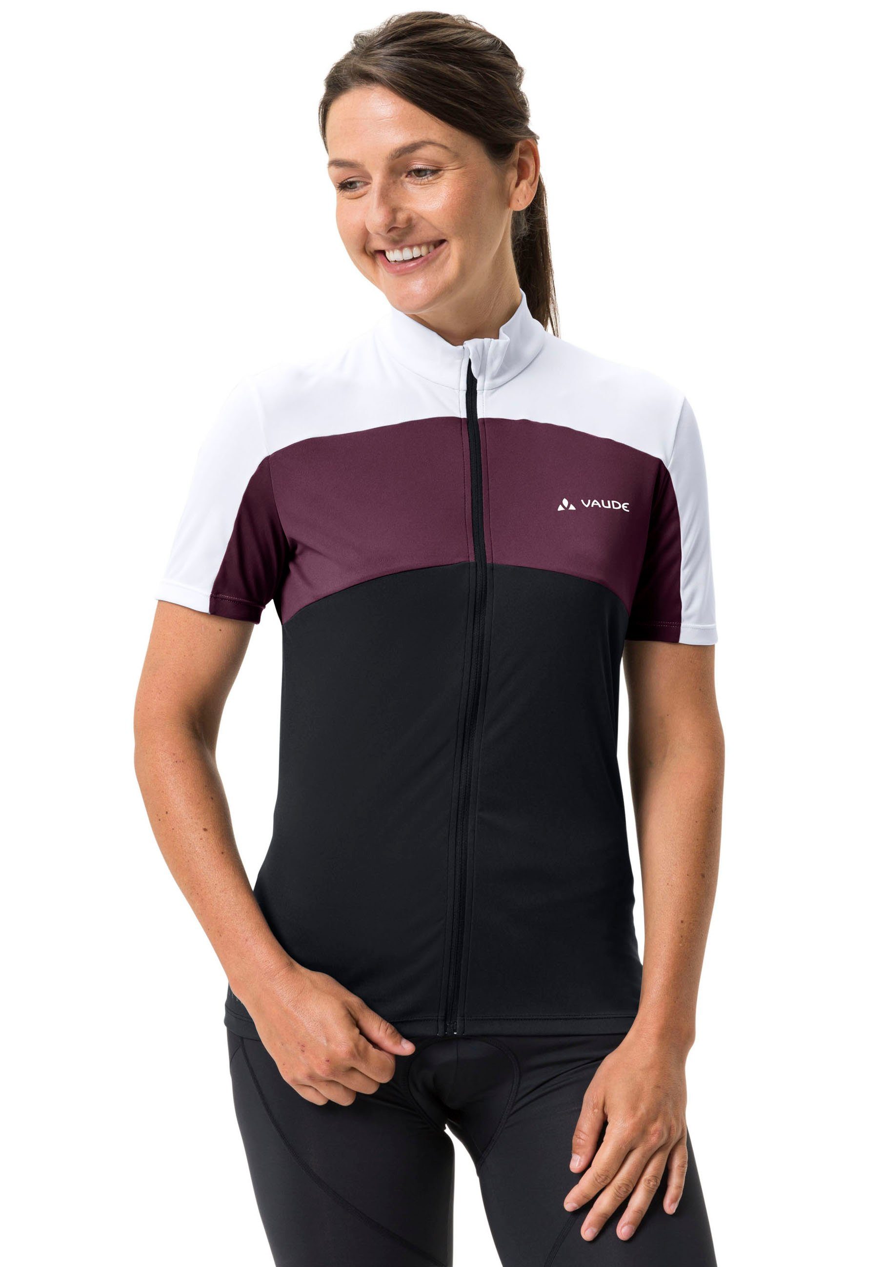 VAUDE Radtrikot WOMEN'S MATERA FZ TRICOT (1-tlg) Colorblocking