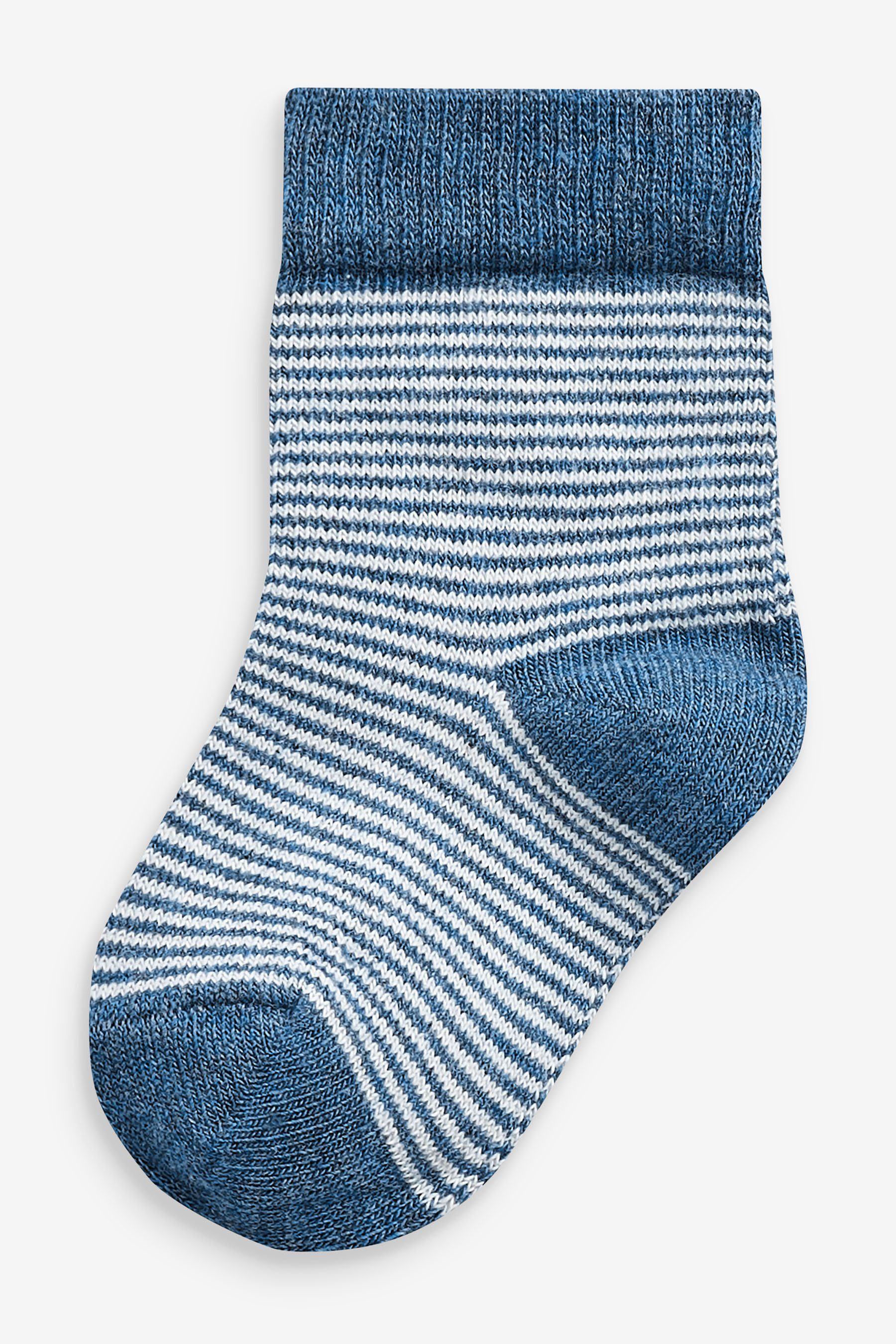 (5-Paar) Next Kurzsocken 5er-Pack Blue Babysocken im