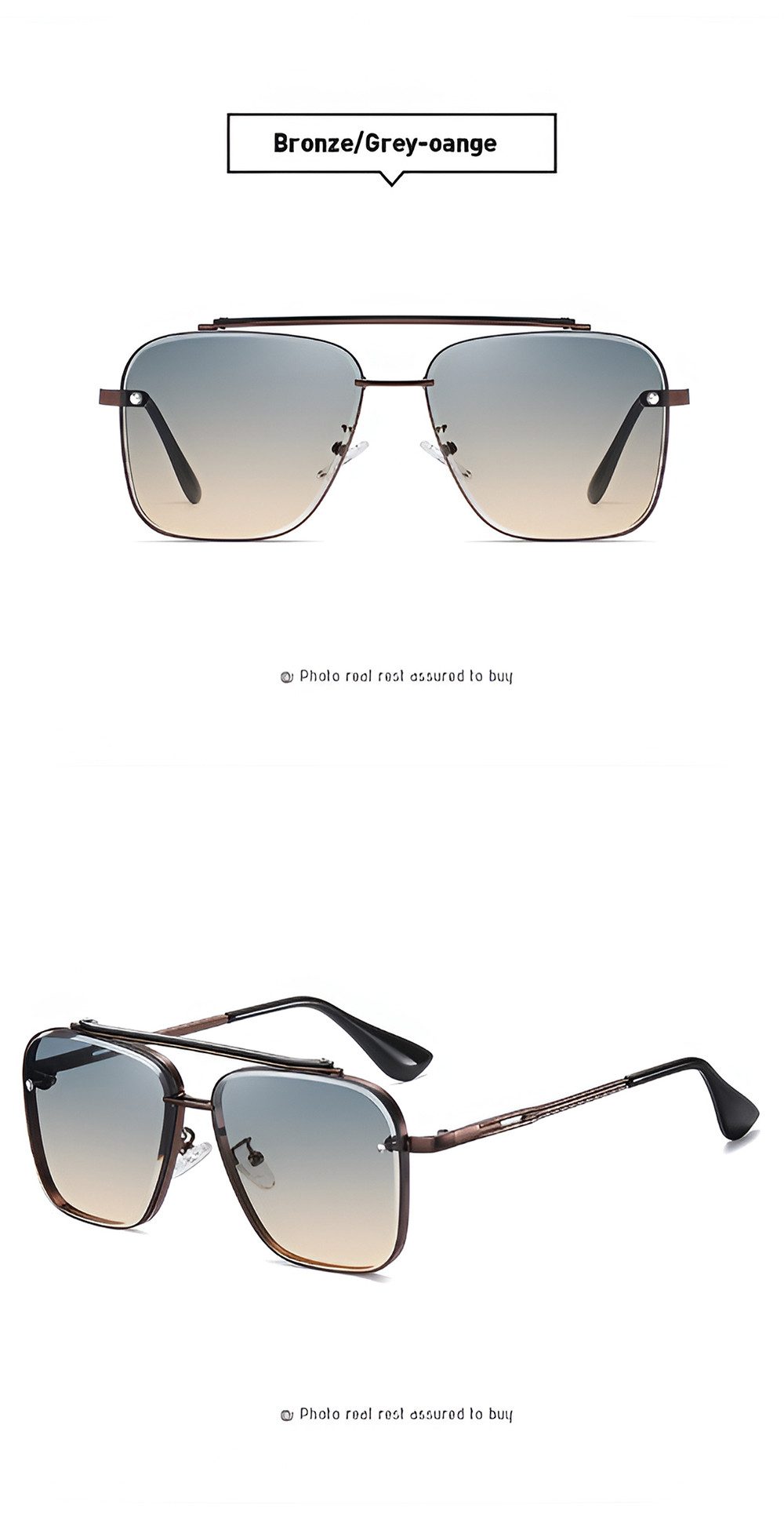 PACIEA Sonnenbrille Gradient Colorful Two Tone günstig online kaufen