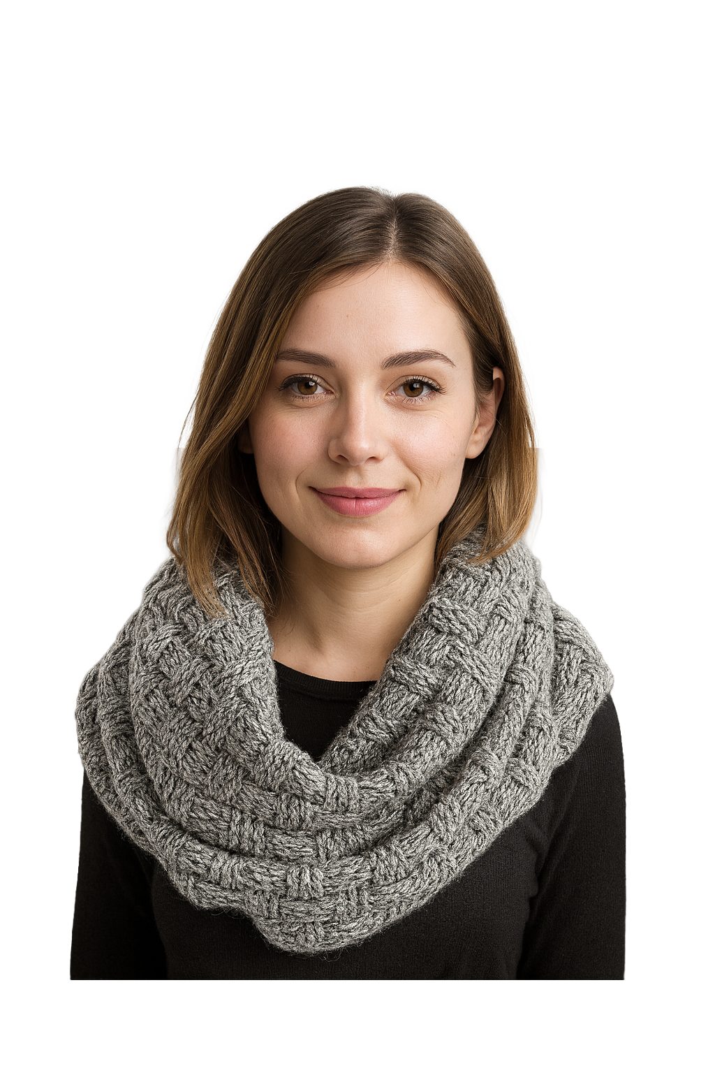 WITORU Strickschal modischer Damen Schal / Winterschal / Damenschal