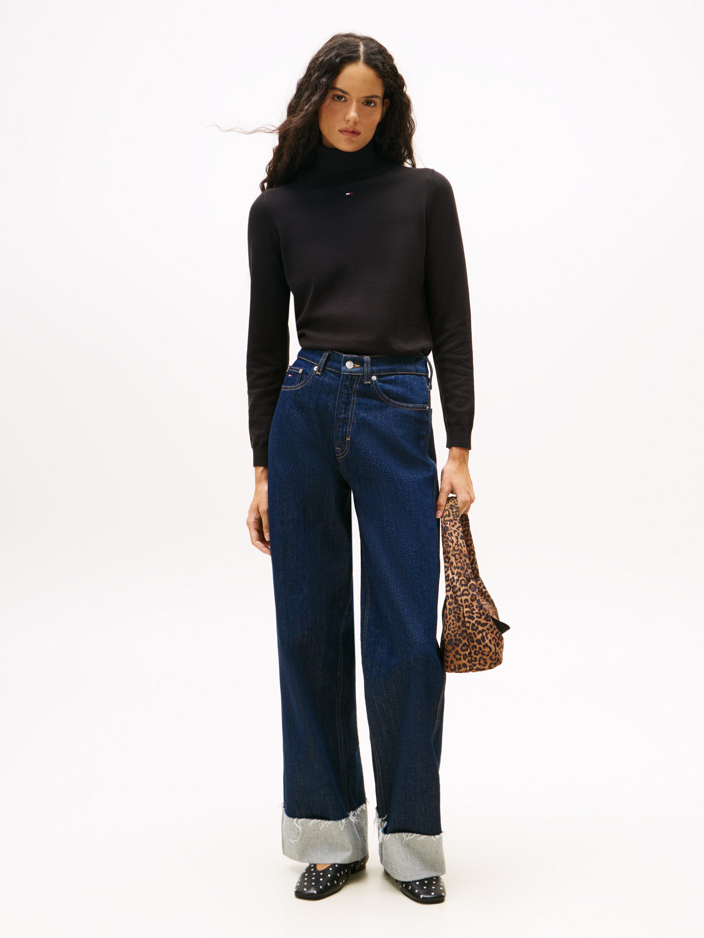 Tommy Jeans Rollkragenpullover TJW ESSENTIAL TRTLNK SWEATER