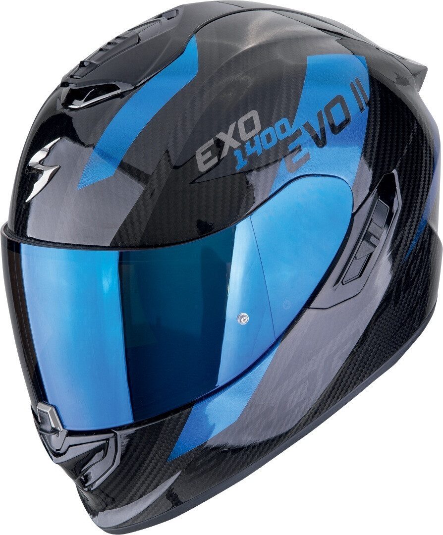 Motorradhelm EXO-1400 Evo II Carbon Air Platted Helm