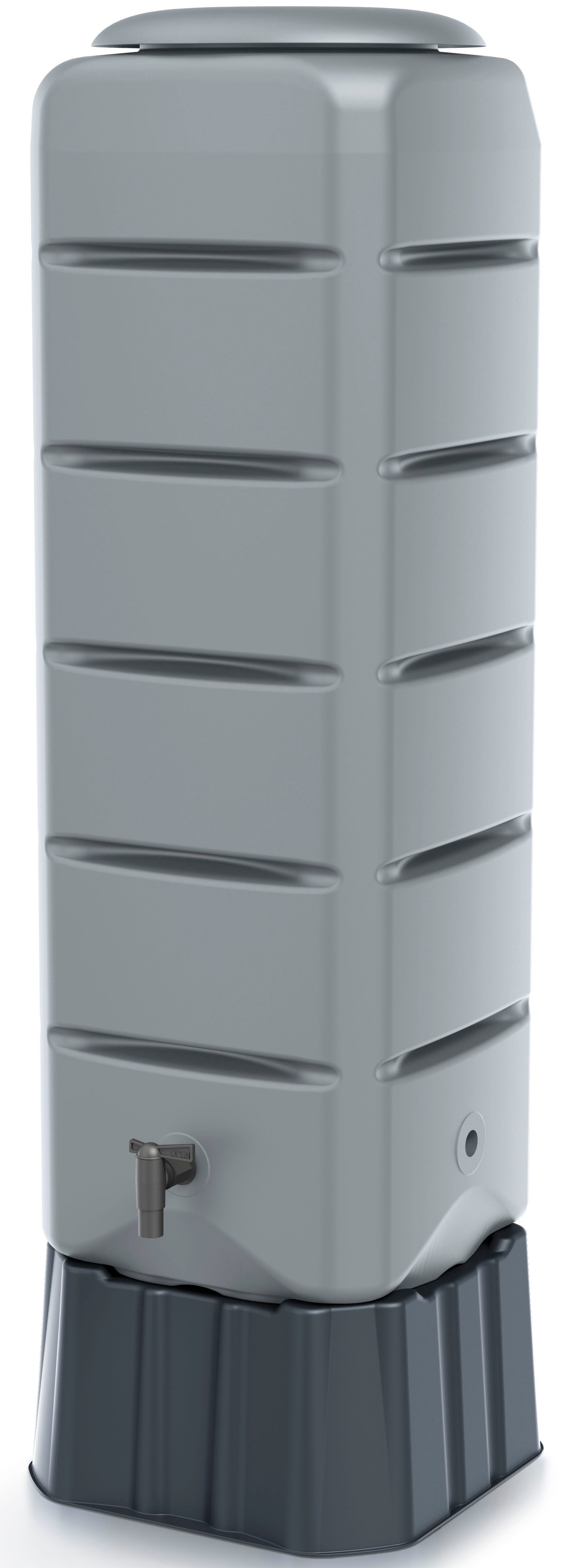 Prosperplast Regentonne Tenso, 120 l, (Set, 3-tlg)