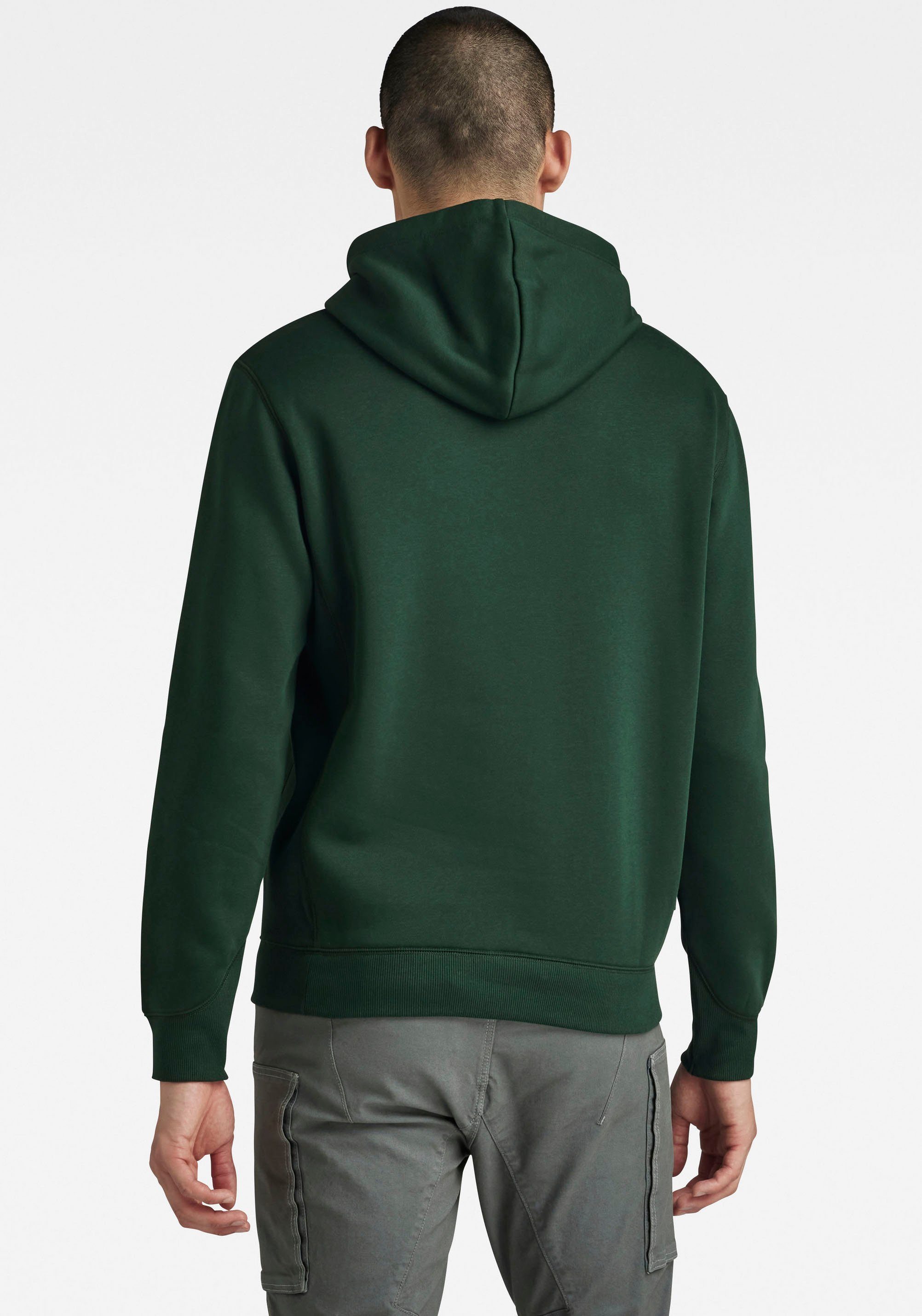 G-Star RAW Kapuzensweatshirt Premium laub Hoody